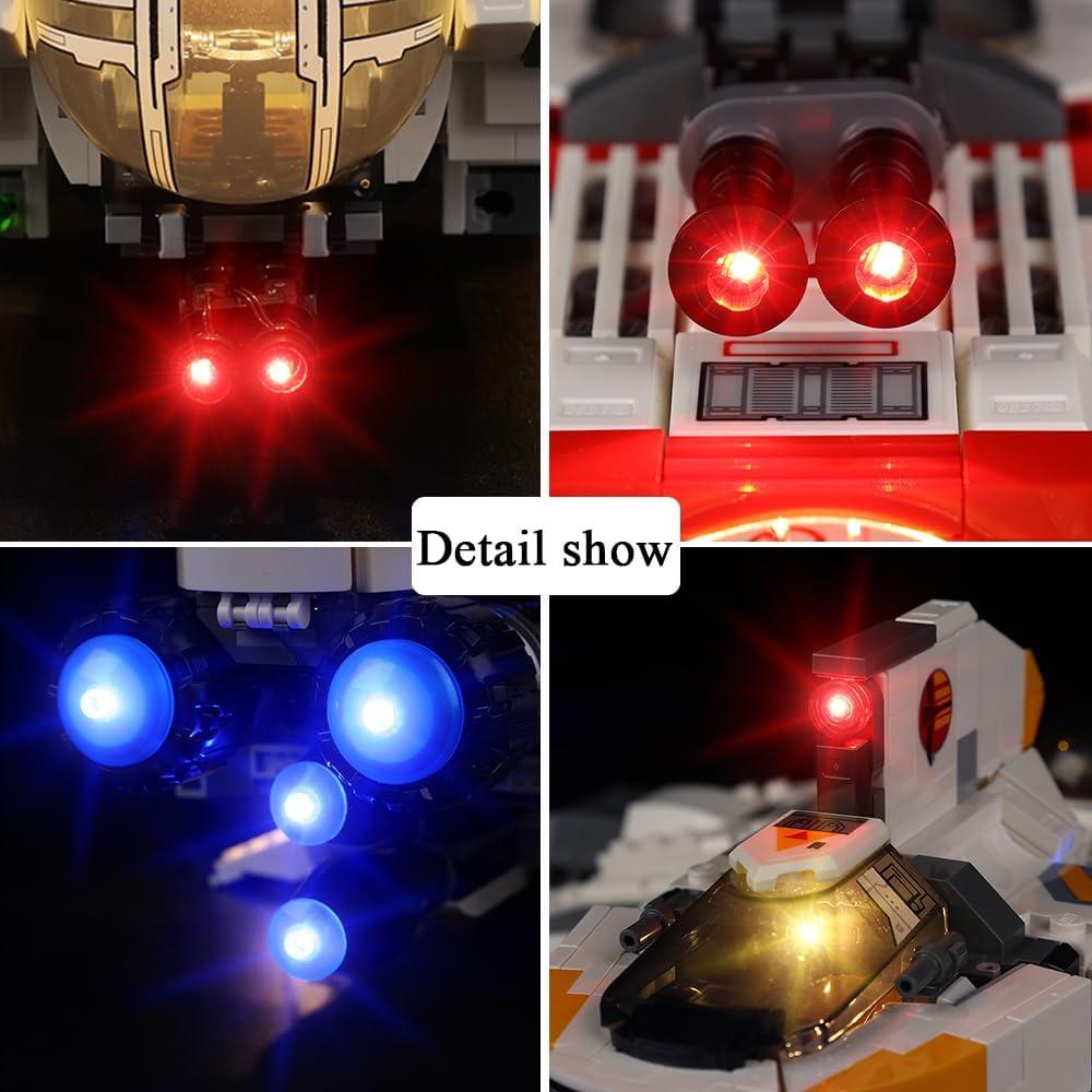 Kit de Iluminación LED Kyglaring para Lego Star Wars Ahsoka