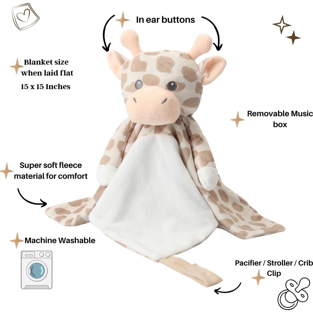 Peluche Musical Beige DellynCo 2022 - Manta y Ruido Blanco