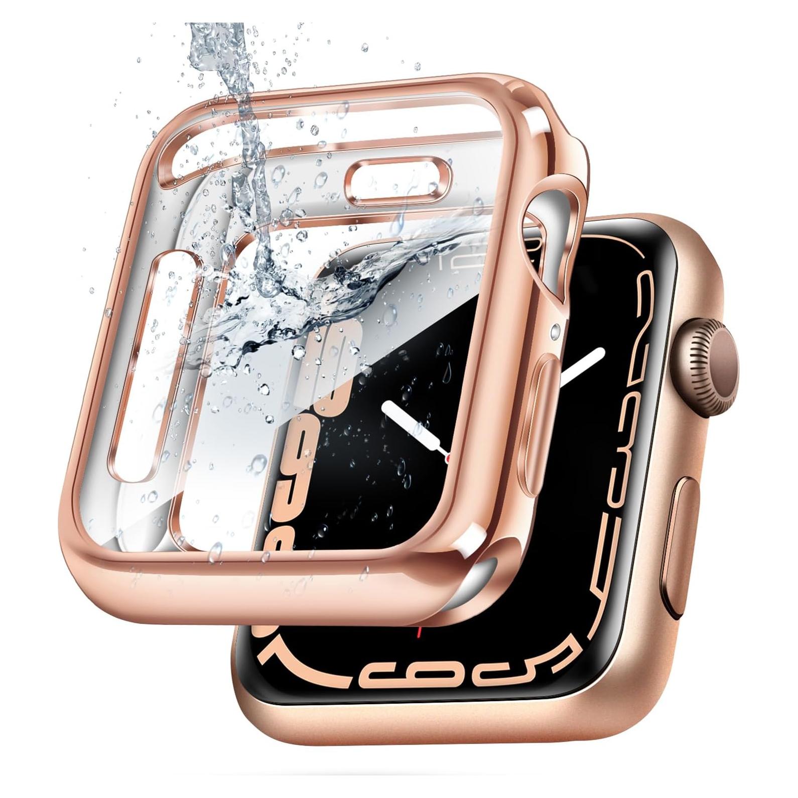Funda Bumper Oro Rosa para Apple Watch 42mm - top4cus