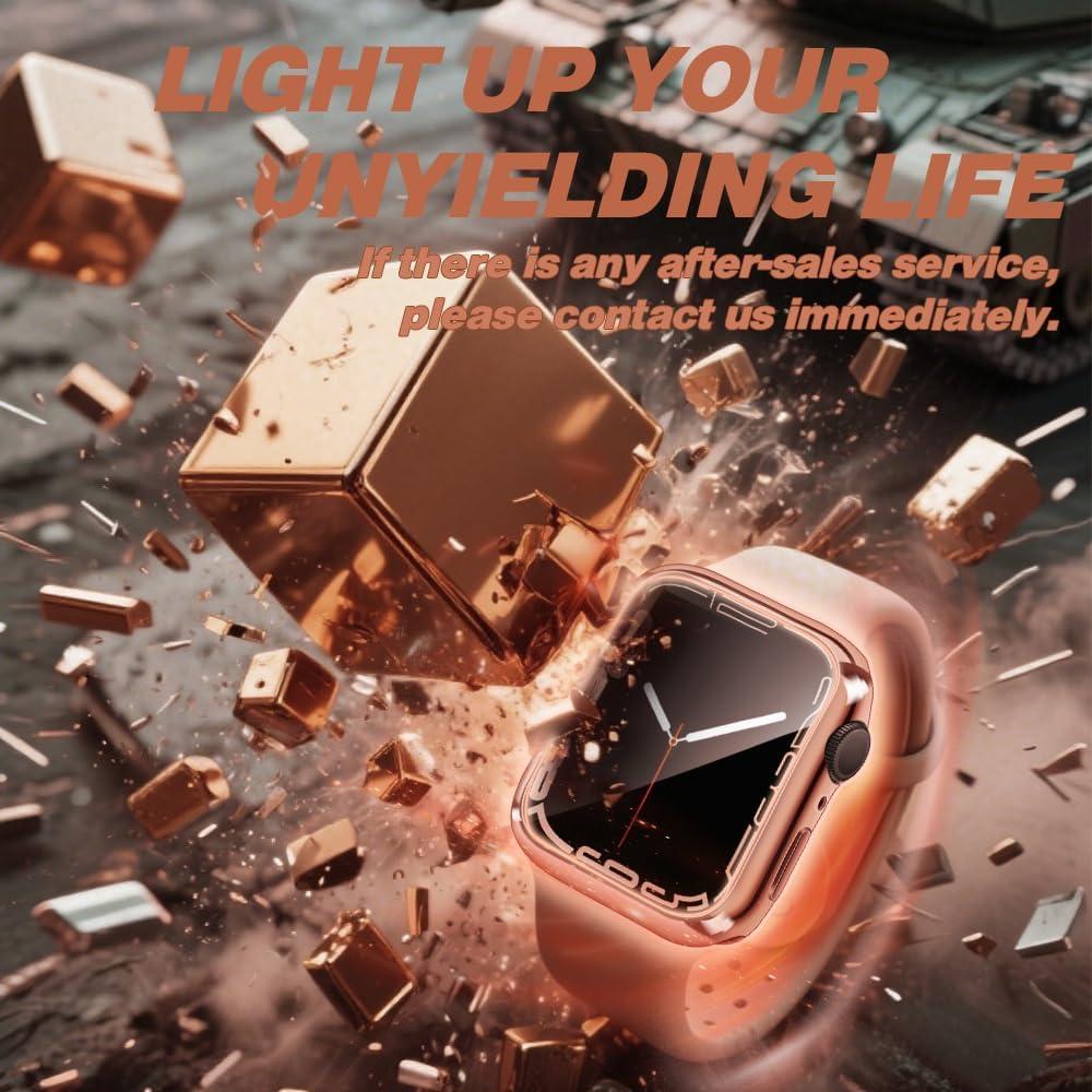 Funda Bumper Oro Rosa para Apple Watch 42mm - top4cus