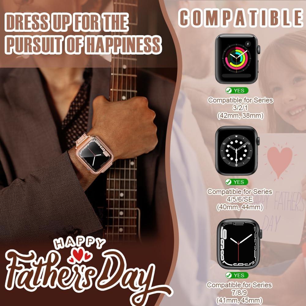 Funda Bumper Oro Rosa para Apple Watch 42mm - top4cus