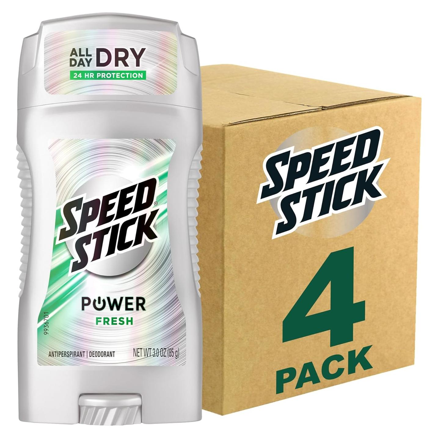 Desodorante Antitranspirante Speed Stick Fresco 85g x4