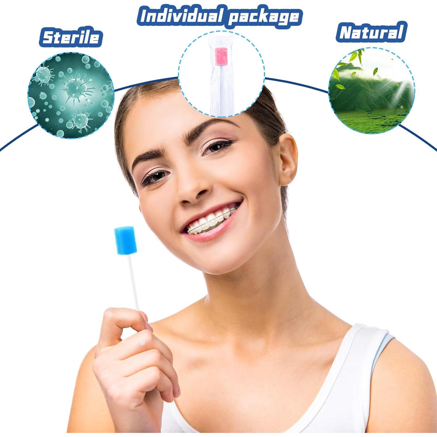 Bastones Orales Desechables TrelaCo 500 Pcs Multicolor