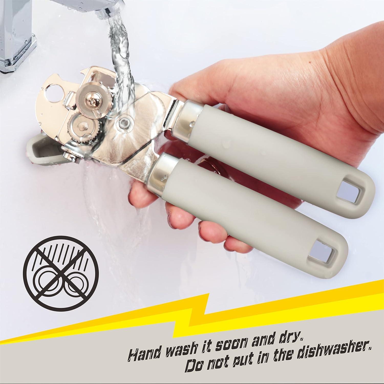 Abridor de Latas Manual PrinChef con Imán y Cuchilla Afilada