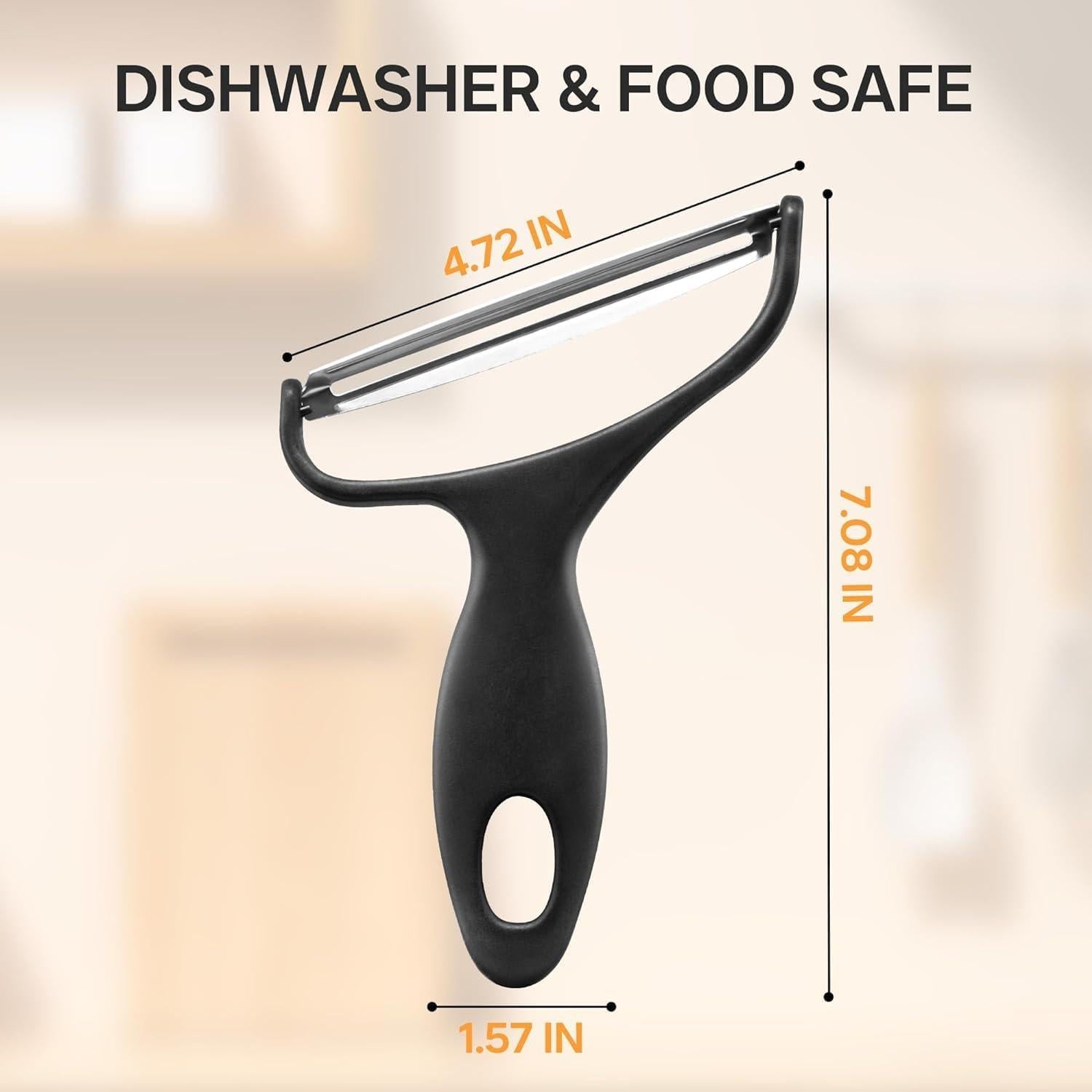 Pelador de Verduras Grande GANPUB Acero Inoxidable Manual