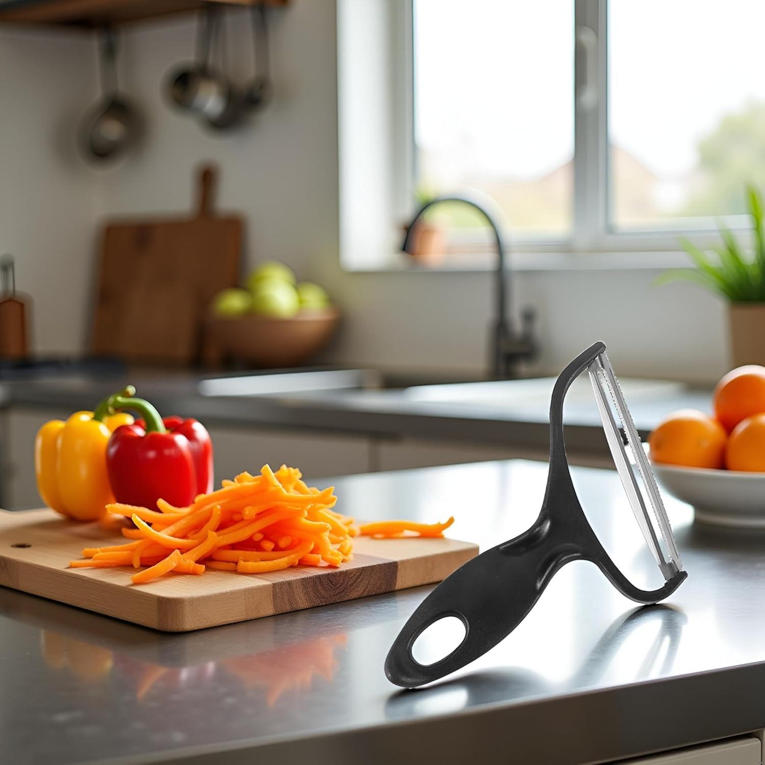 Pelador de Verduras Grande GANPUB Acero Inoxidable Manual