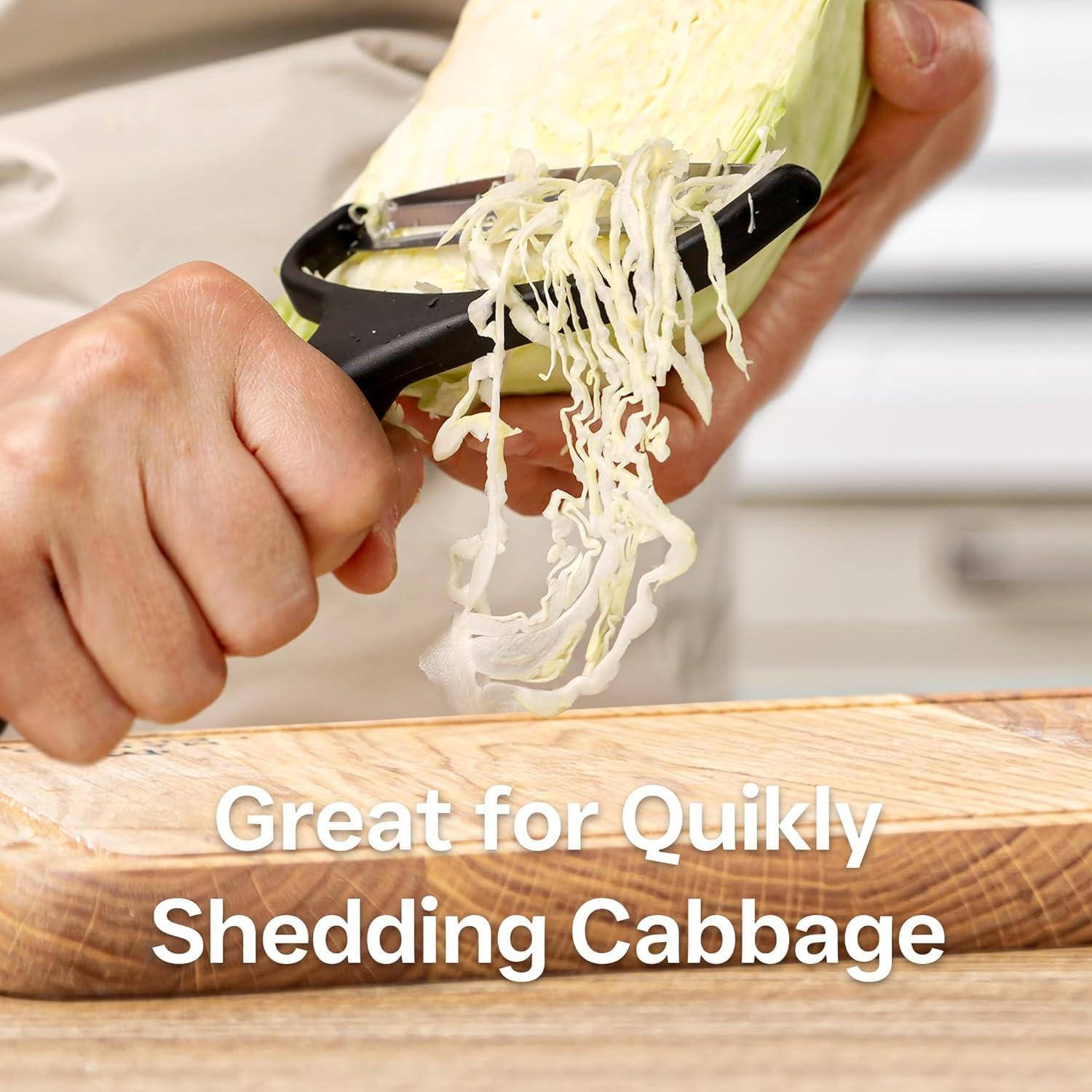 Pelador de Verduras Grande GANPUB Acero Inoxidable Manual