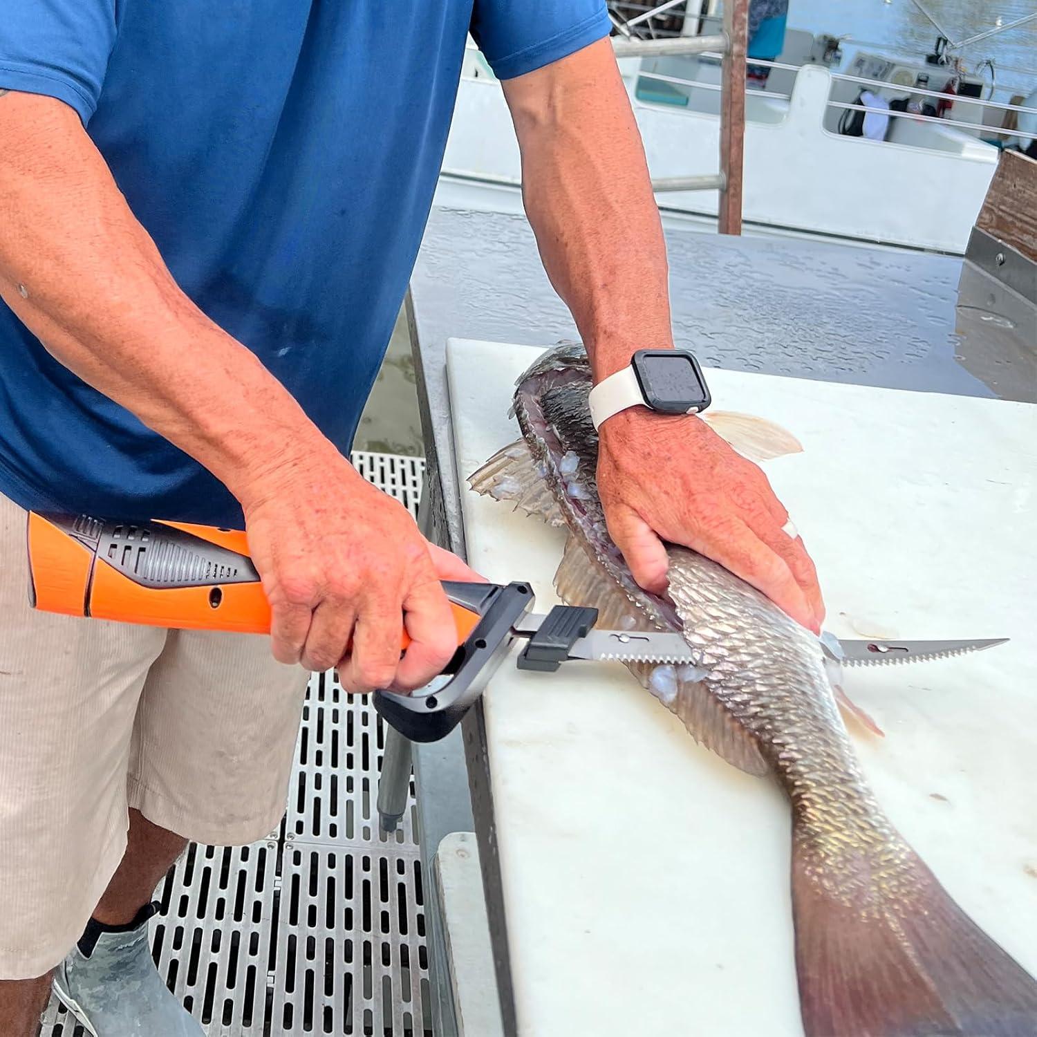 Cuchillo Eléctrico de Filetear KastKing Speed Demon Pro 2 Cuchillas