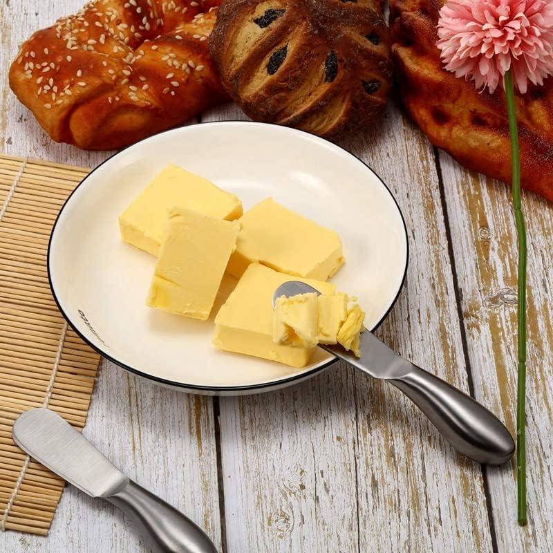 Juego de 2 cuchillos para untar Clarmonde - Acero inoxidable