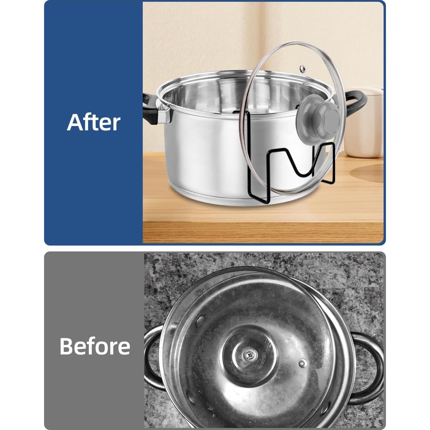 Soporte para Tapa de Olla de Cocción Lenta CTTZCKJ Acero Inoxidable