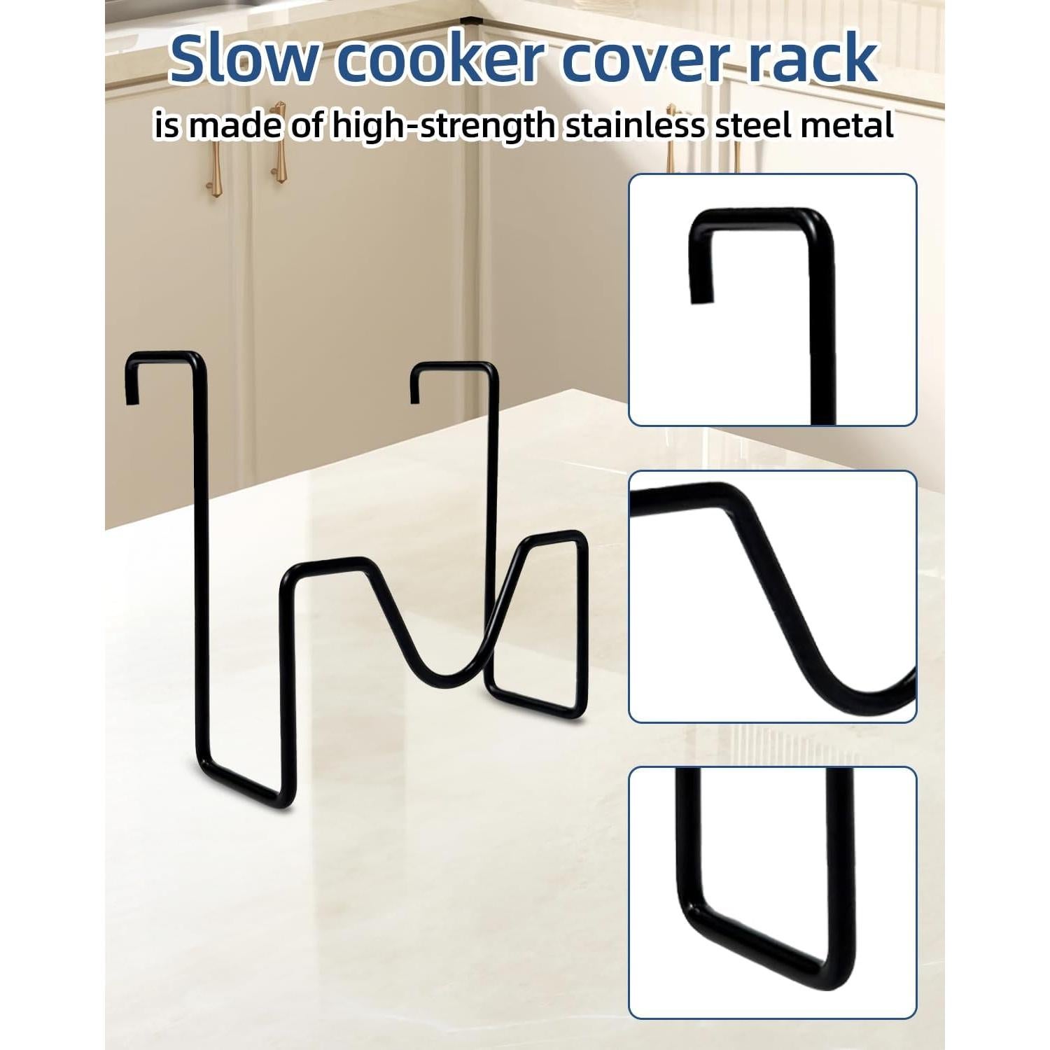 Soporte para Tapa de Olla de Cocción Lenta CTTZCKJ Acero Inoxidable