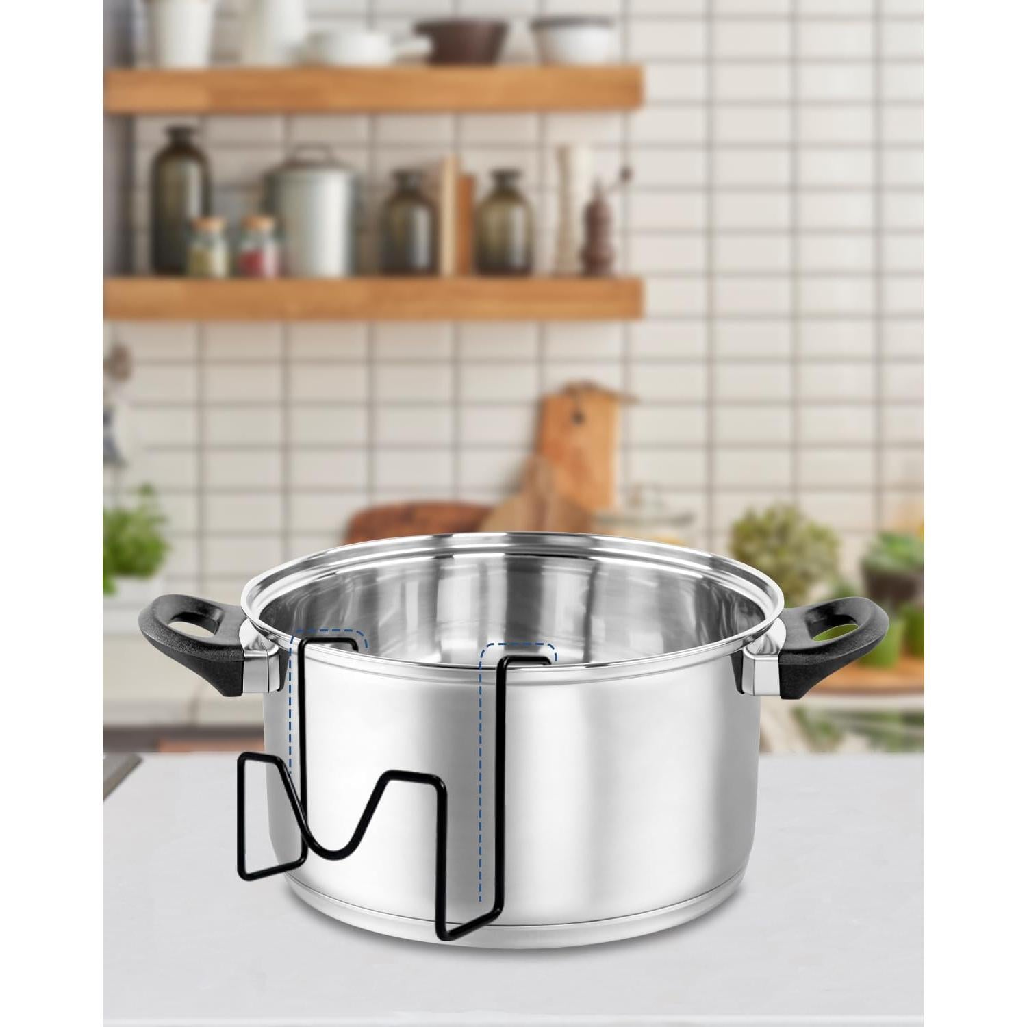 Soporte para Tapa de Olla de Cocción Lenta CTTZCKJ Acero Inoxidable