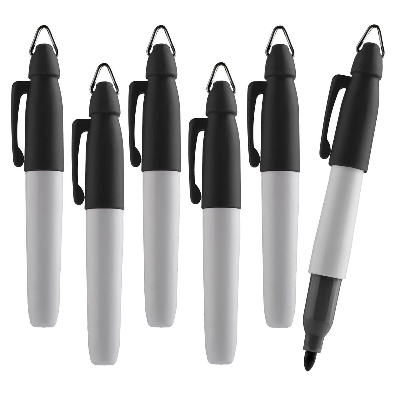 Marcadores Permanentes Mini TH Golf, 6 Colores, Punta Fina