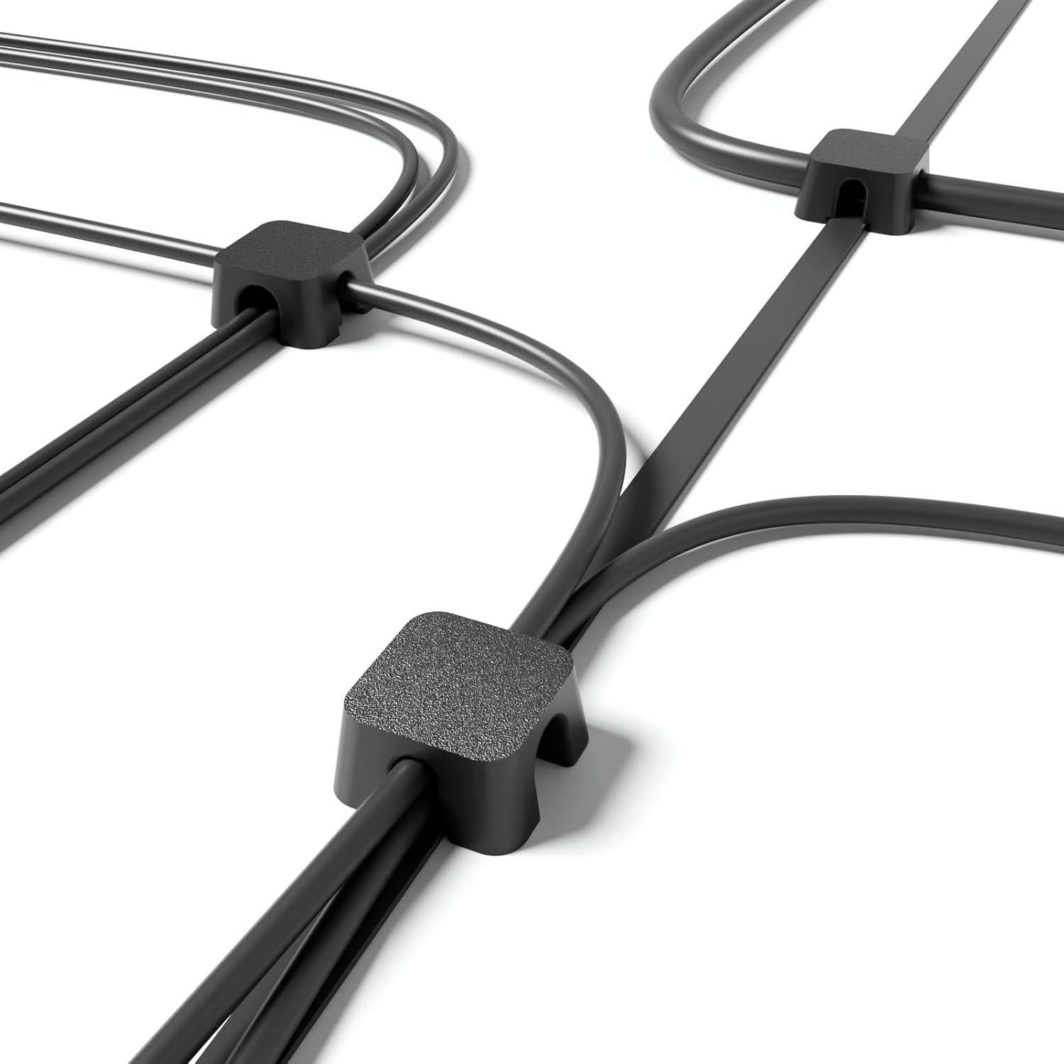 Organizador de Cables Magnético XiRan 10 Pcs - Doble Ranura