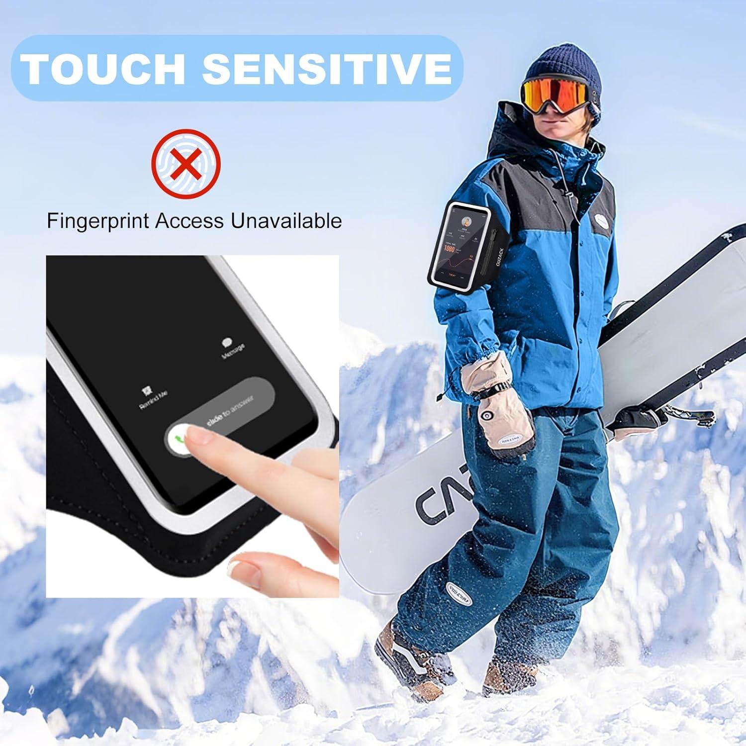 Banda de Correr PEDVSTY para Teléfonos hasta 6.8" Negra