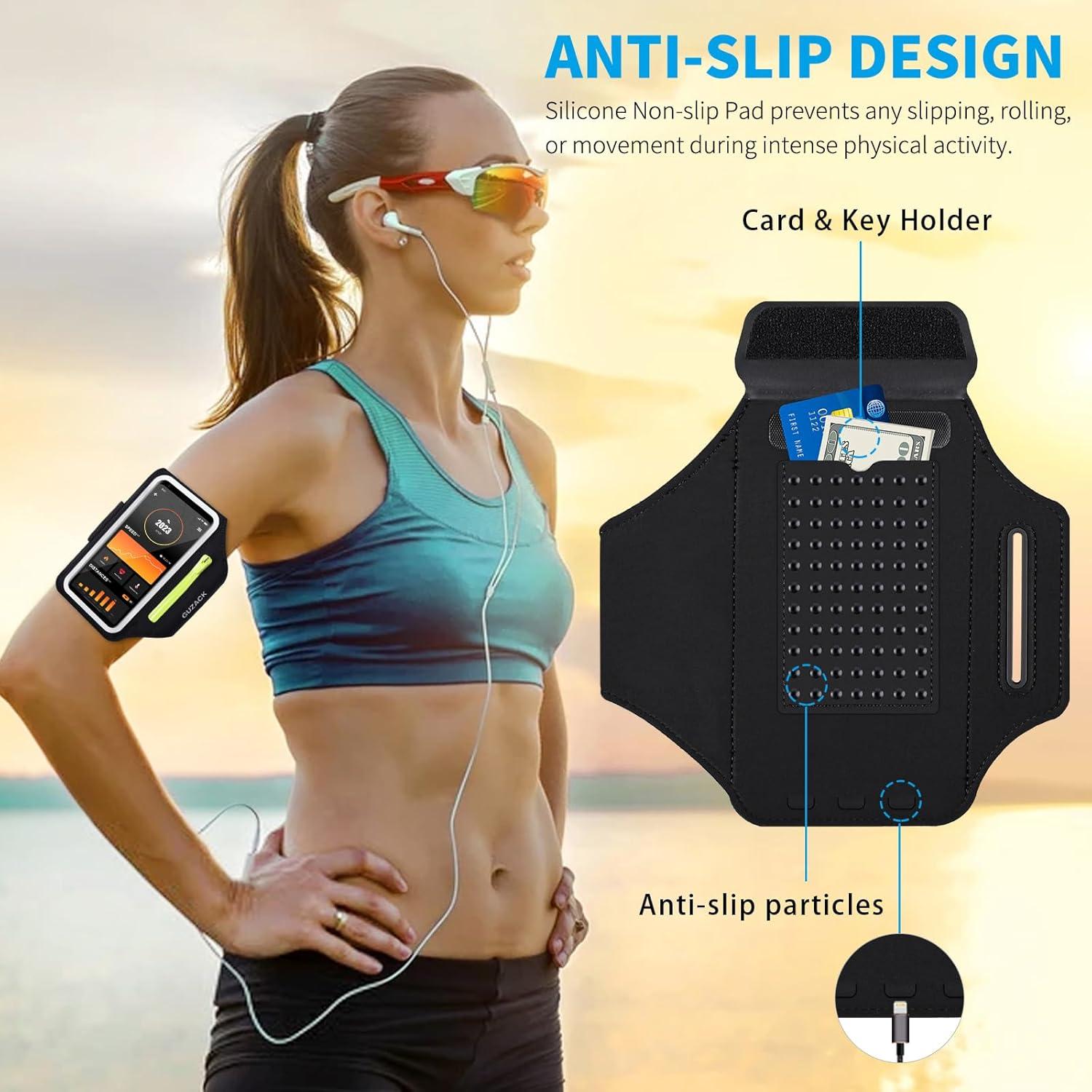 Banda de Correr PEDVSTY para Teléfonos hasta 6.8" Negra