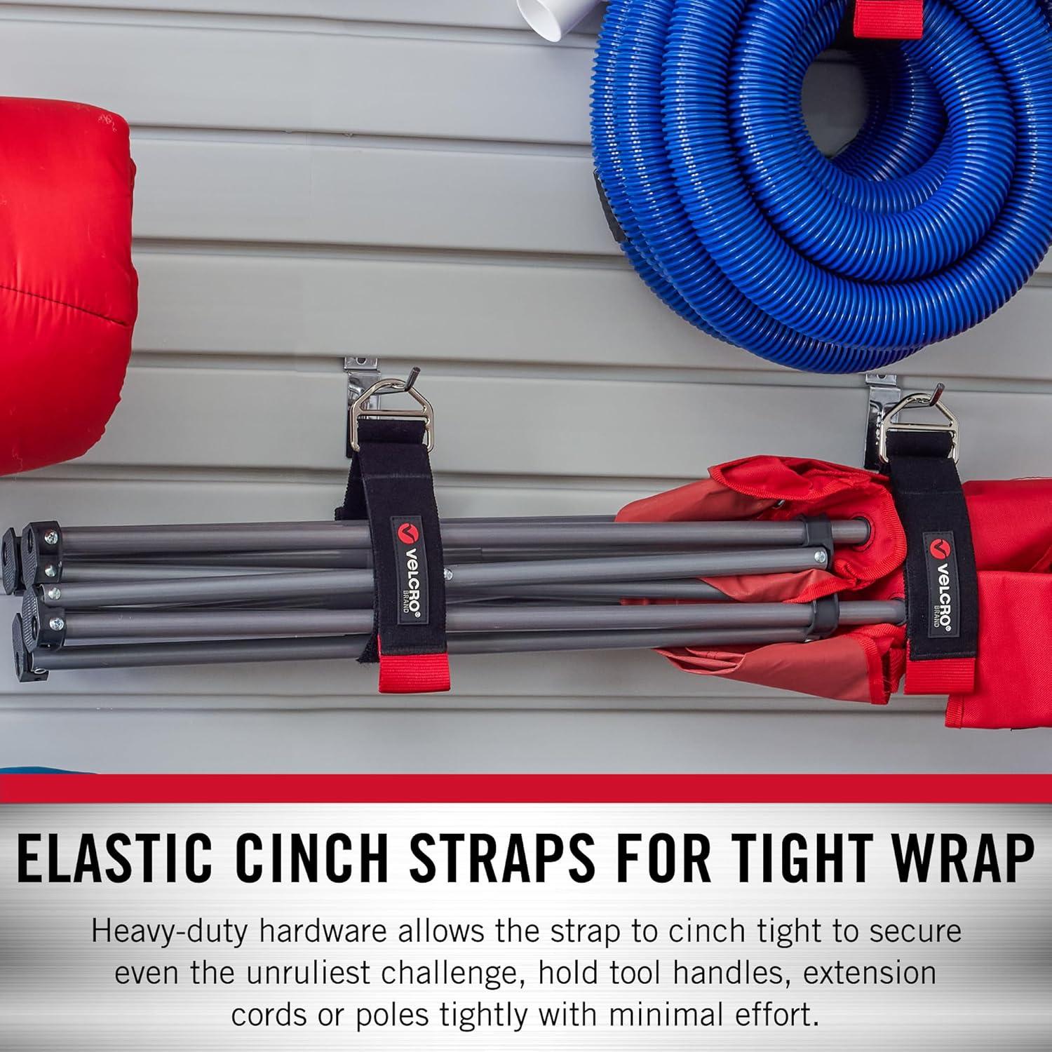 Correa de Almacenamiento Elástica VELCRO 40.64 cm - Soporta 9 kg