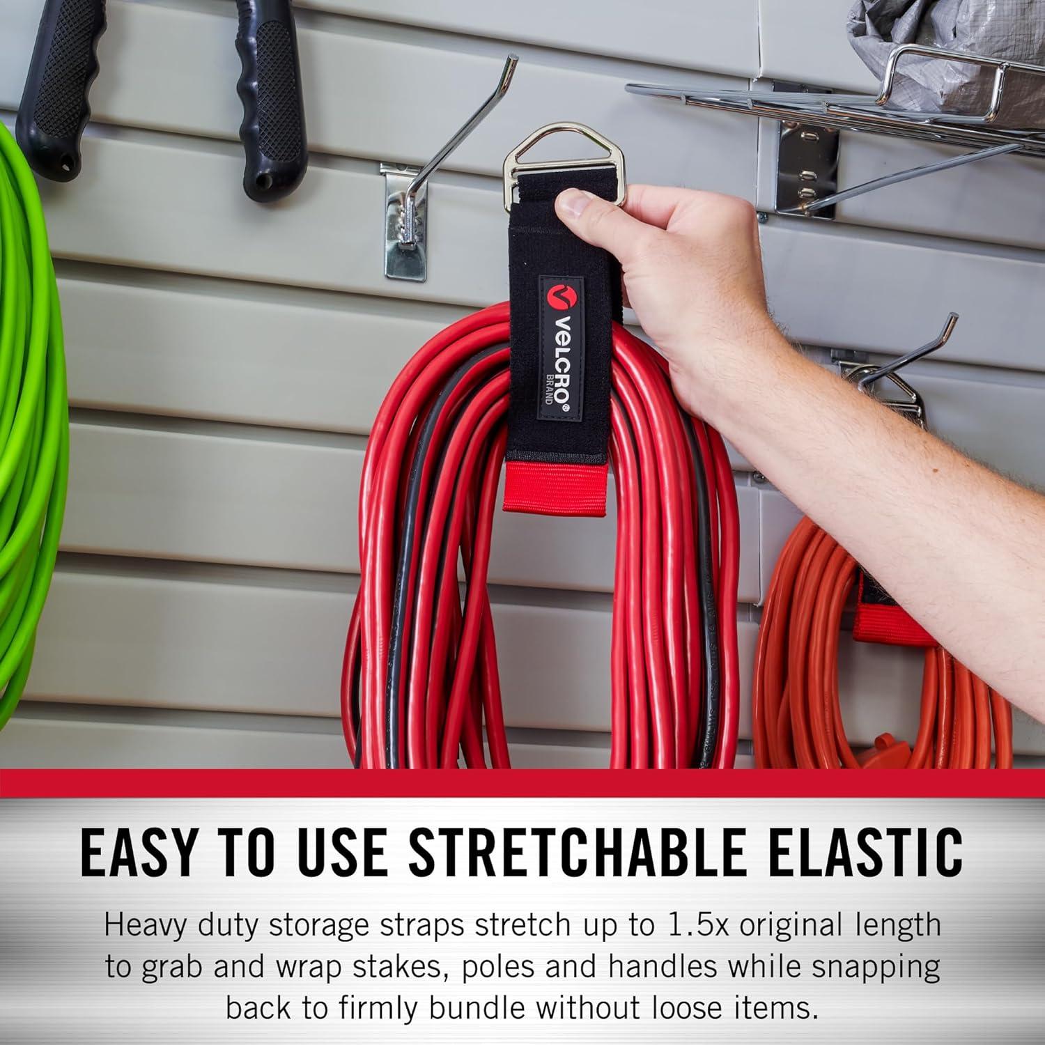 Correa de Almacenamiento Elástica VELCRO 40.64 cm - Soporta 9 kg