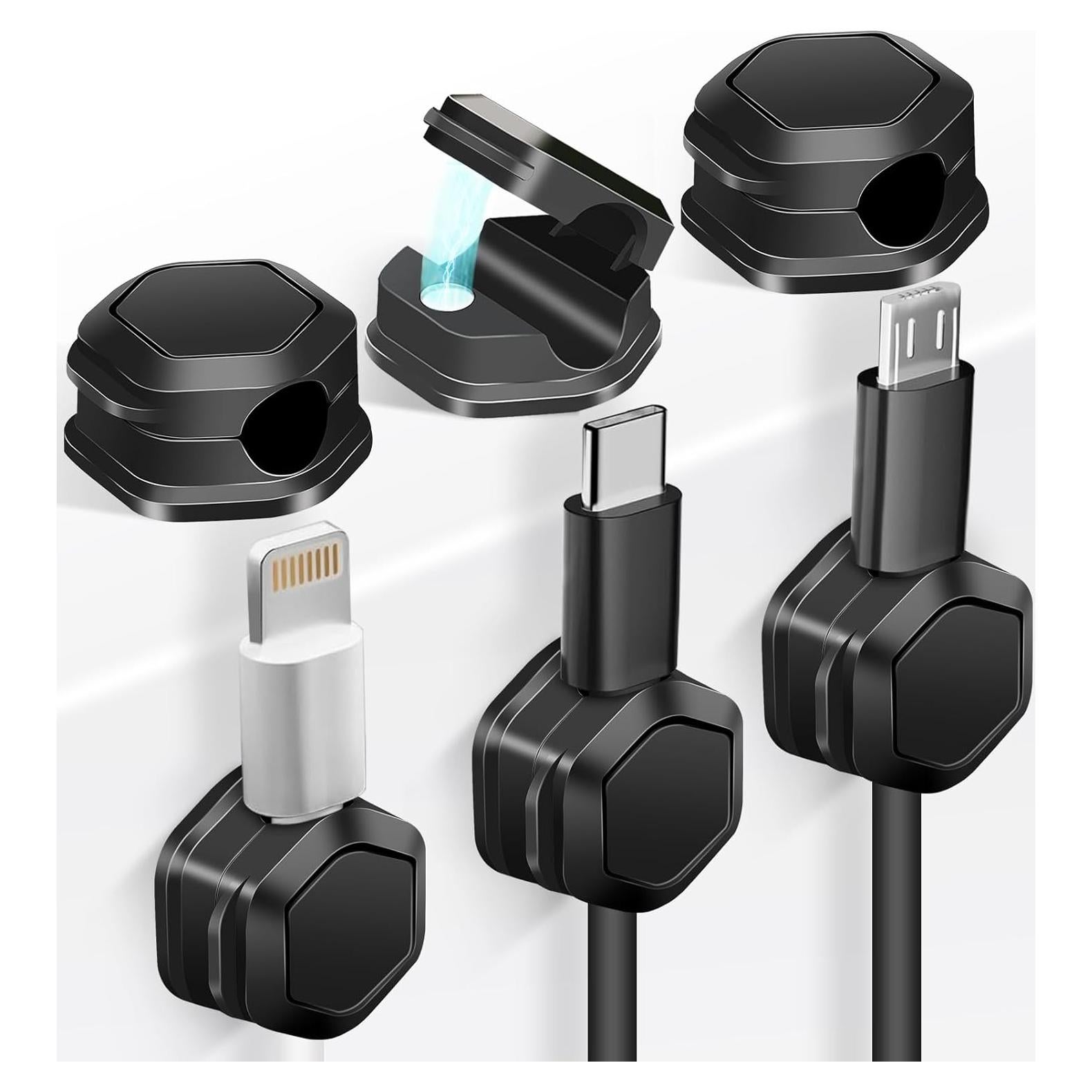 Soporte Magnético para Cables ShenZhen - Organizador 6pcs