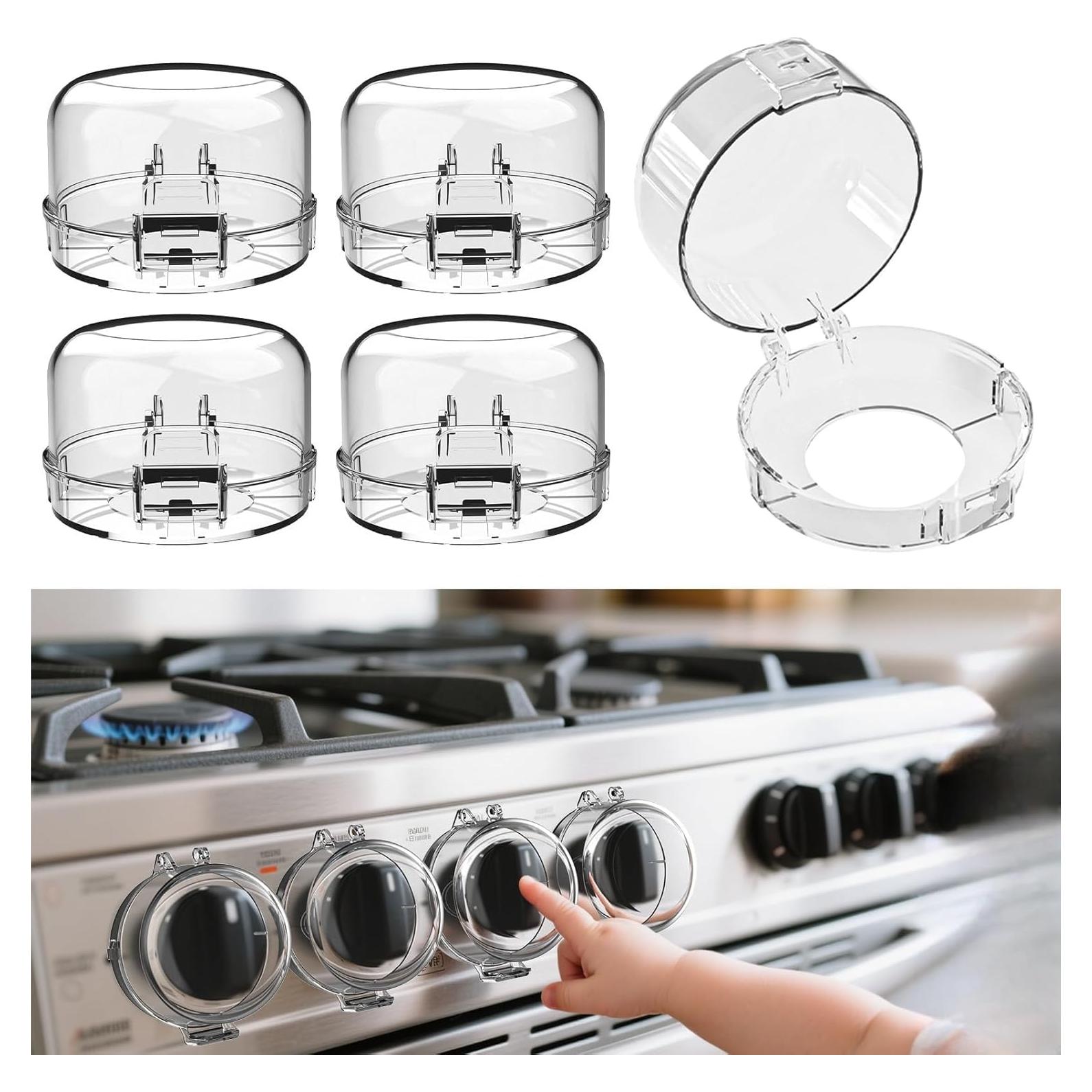 Cubiertas de Seguridad para Perillas de Estufa Niños 5 PCS