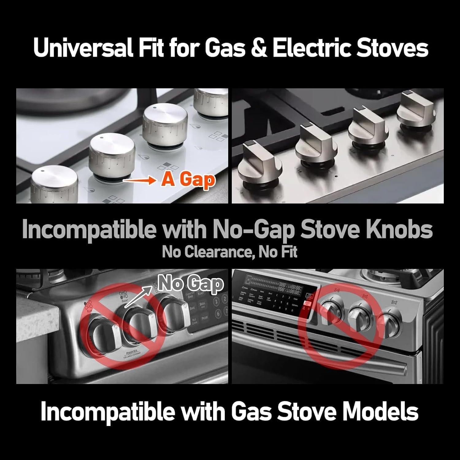 Cubiertas de Seguridad para Perillas de Estufa Niños 5 PCS