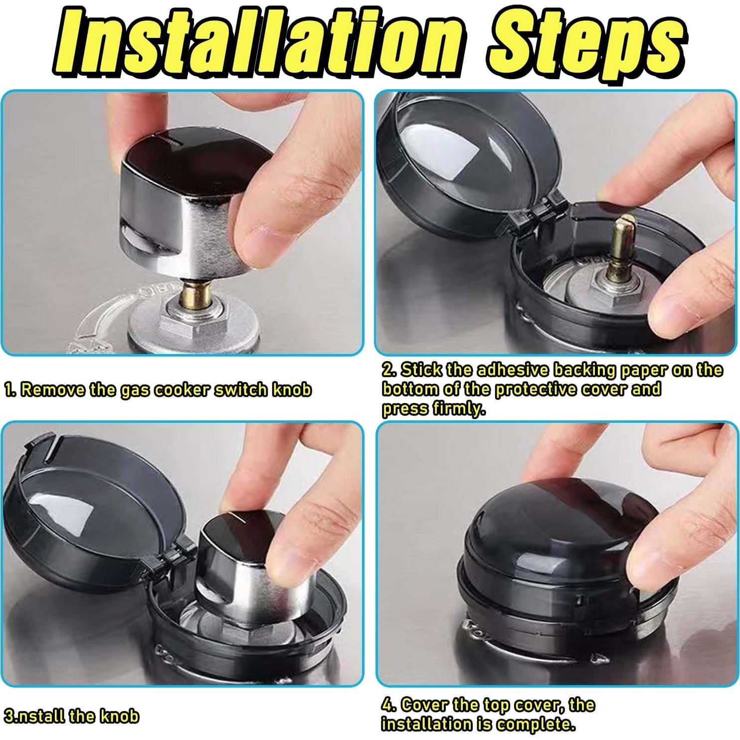 Cubiertas de Seguridad para Perillas de Estufa Niños 5 PCS