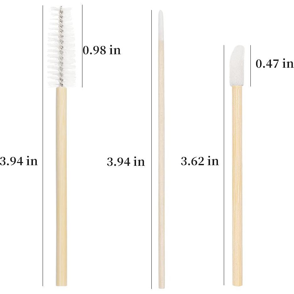 300 Piezas Suministros de Extensión de Pestañas YS - Kits de Bambú