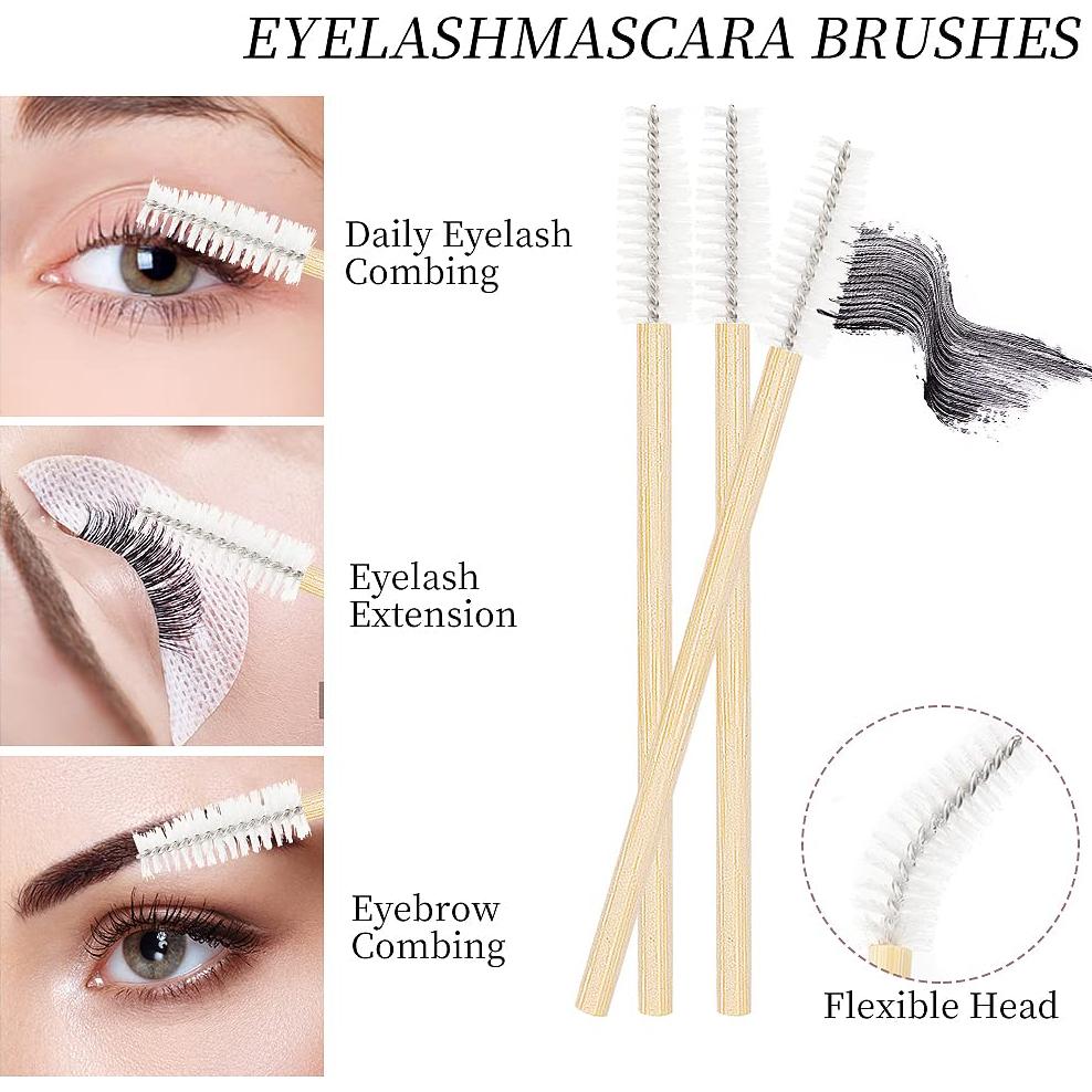 300 Piezas Suministros de Extensión de Pestañas YS - Kits de Bambú
