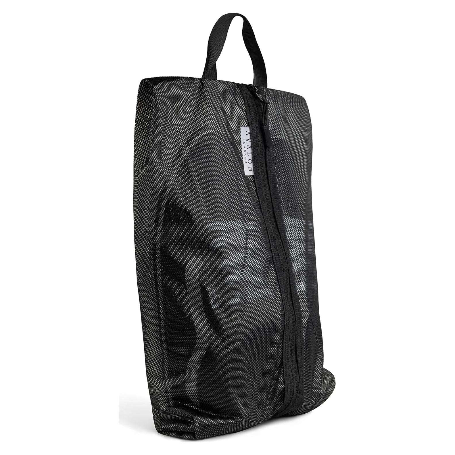 Bolsa para Zapatos de Viaje Avalon Luggage - Malla Negra