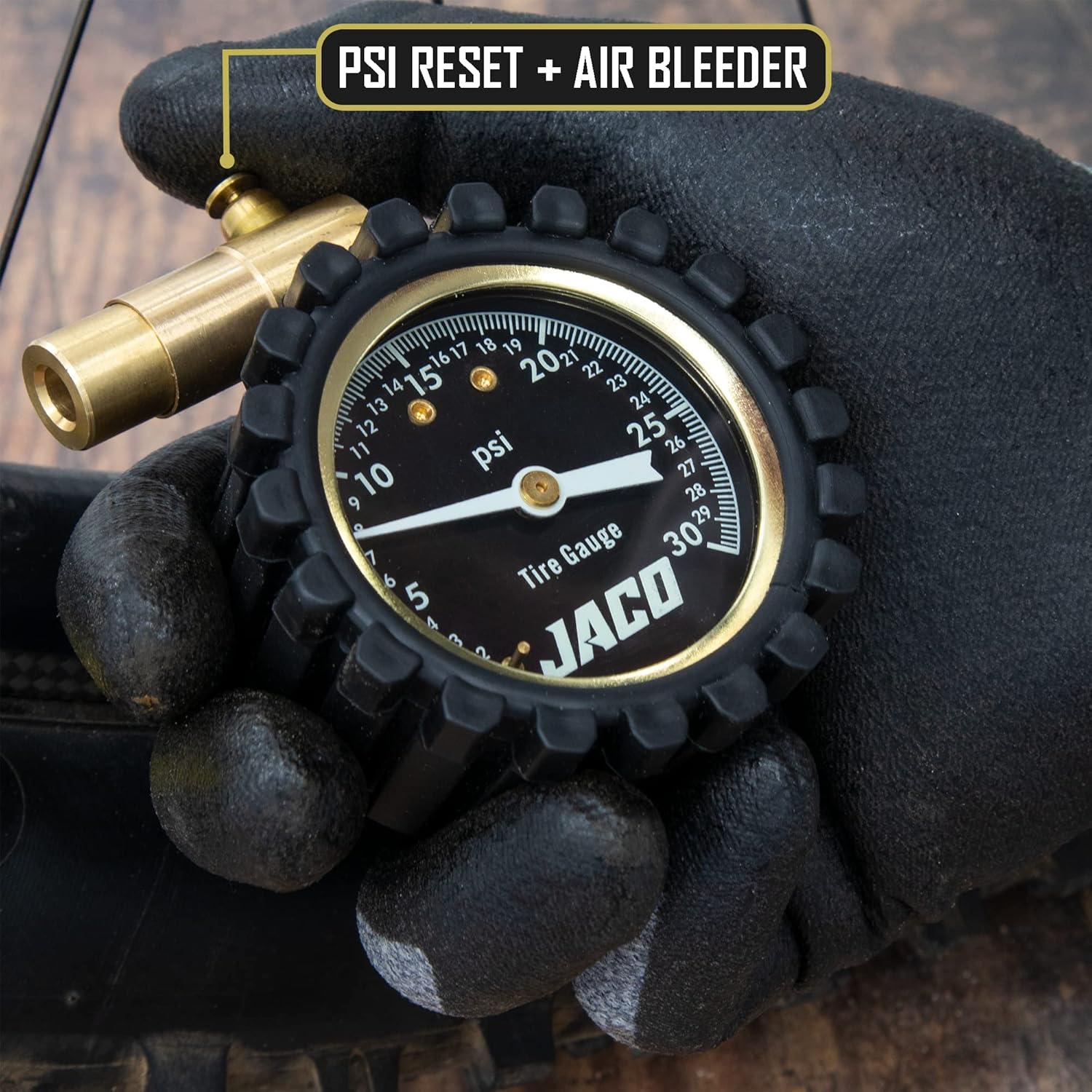Medidor de Presión de Neumáticos JACO FTX-30 para Bicicletas