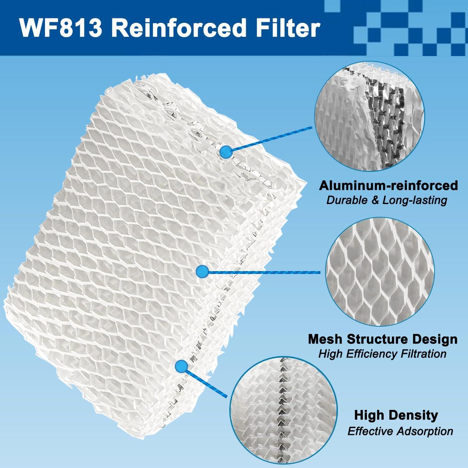Paquete de 4 filtros de humidificador WF813 para ReliOn y ProCare