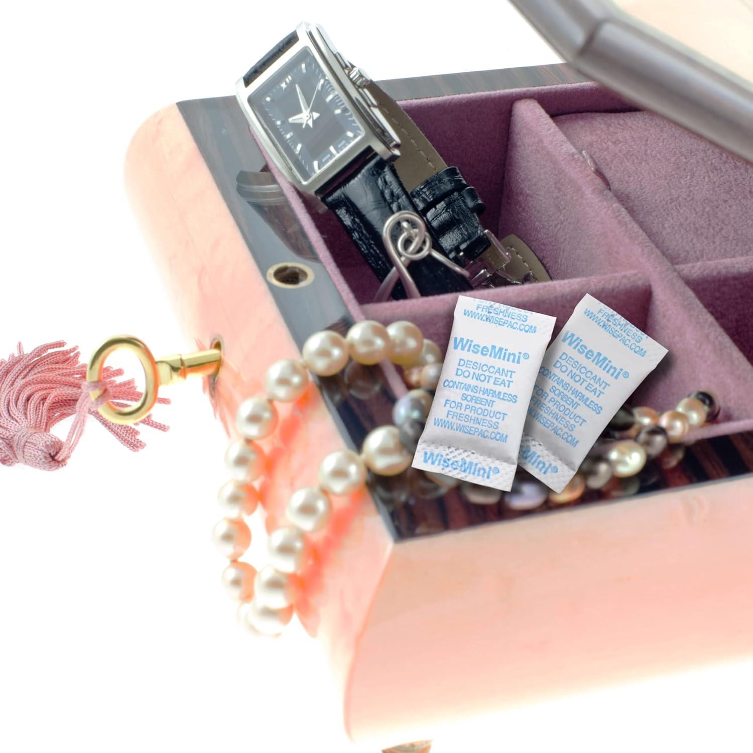 Paquetes de Gel de Sílice Wisesorb 0.5g - 200 Unidades Grado Alimenticio