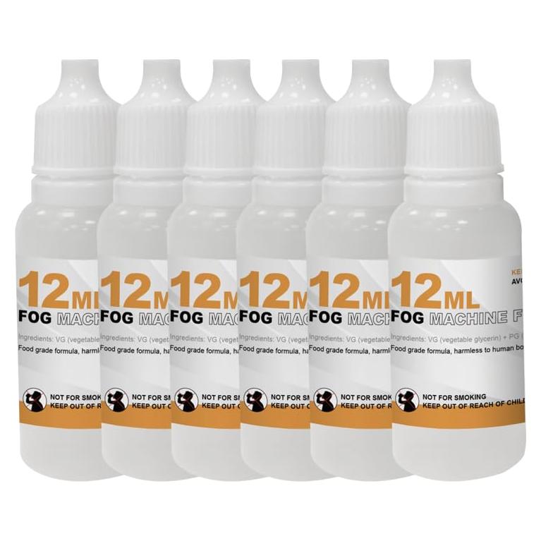 Fluido para Máquina de Niebla LENSGO 72ml - 6 Piezas