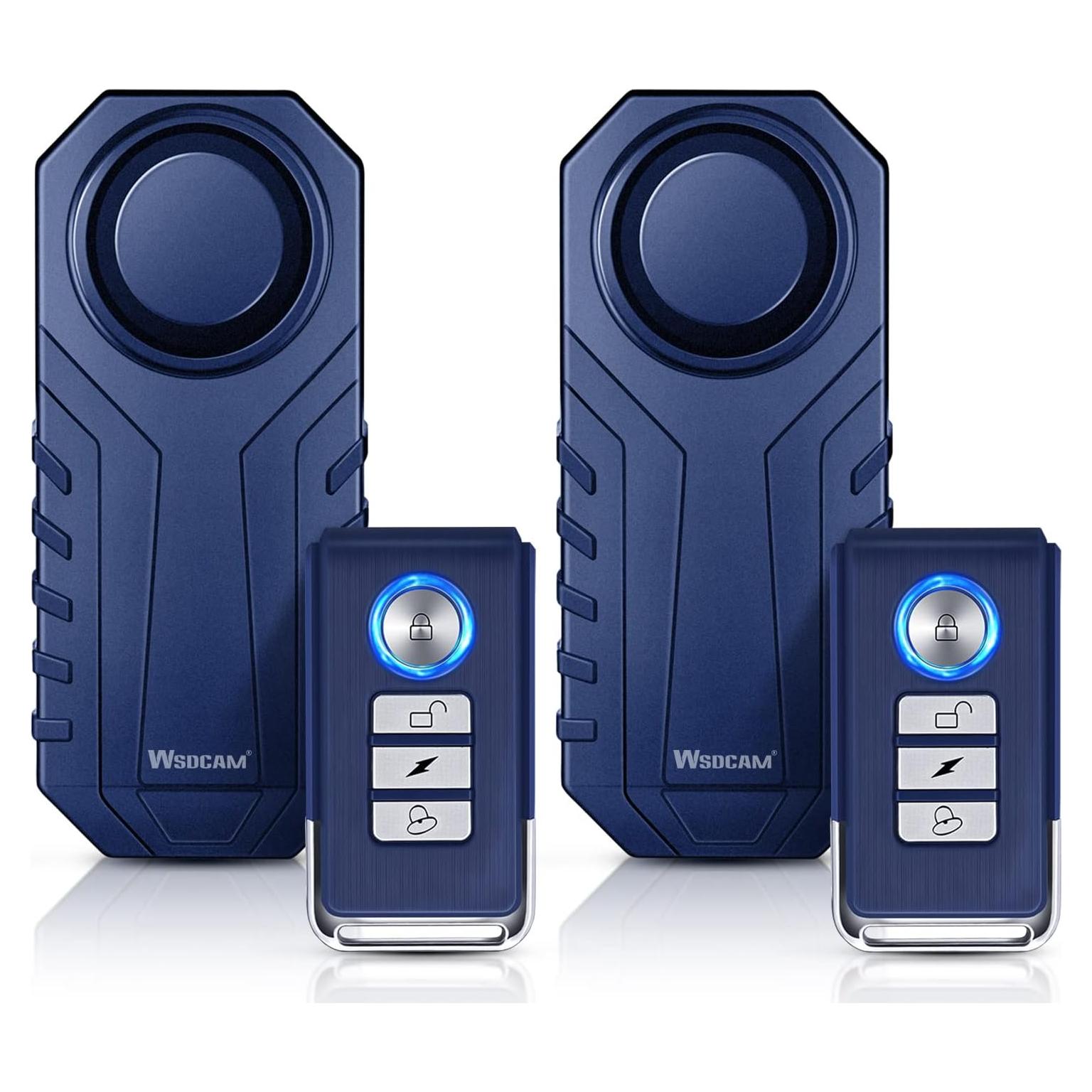 Alarma Antirrobo WSDCAM para Bicicleta con Control Remoto 113dB