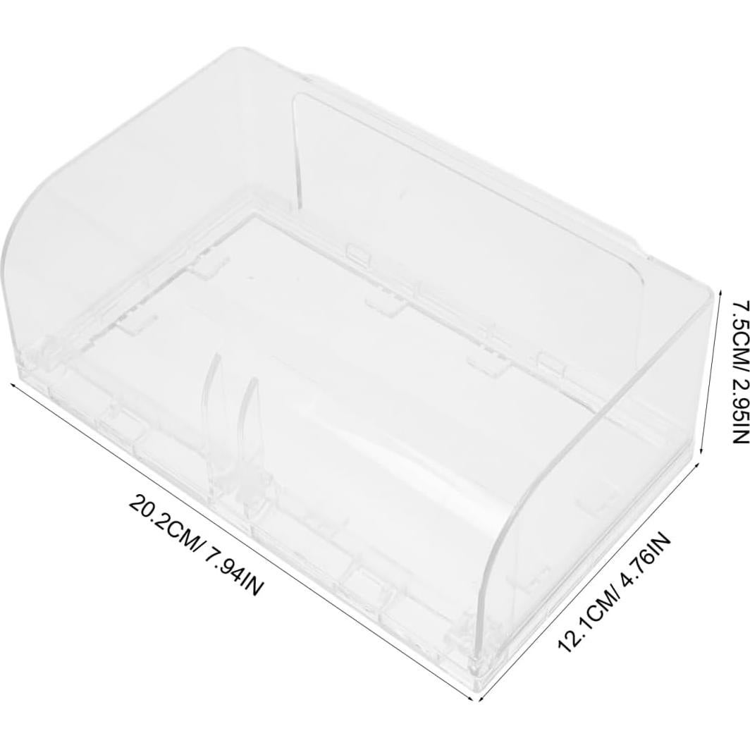 Cubierta Protectora Adhesiva Housoutil 2 Gang Transparente