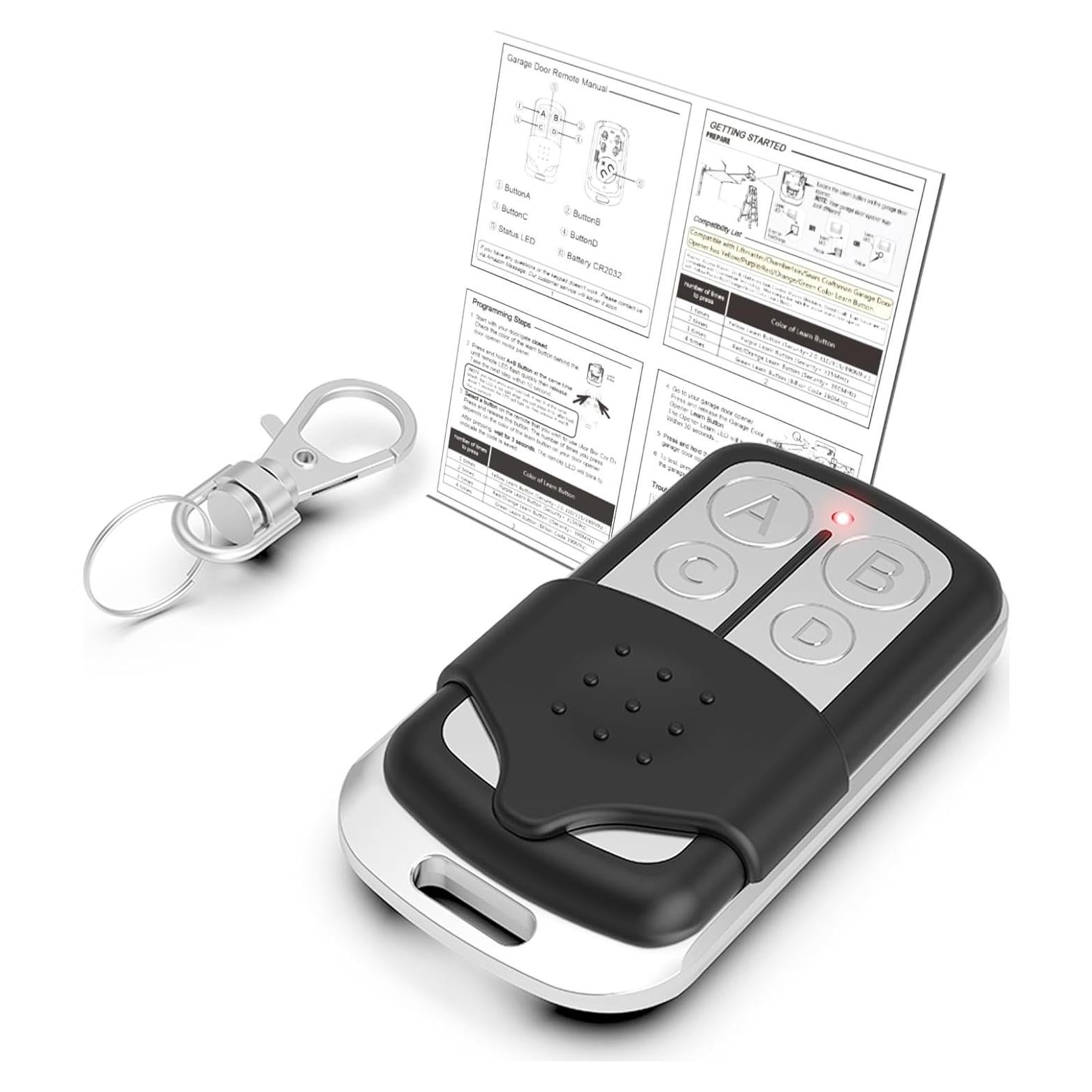 Control Remoto Universal Acvoce para Puerta de Garaje LiftMaster