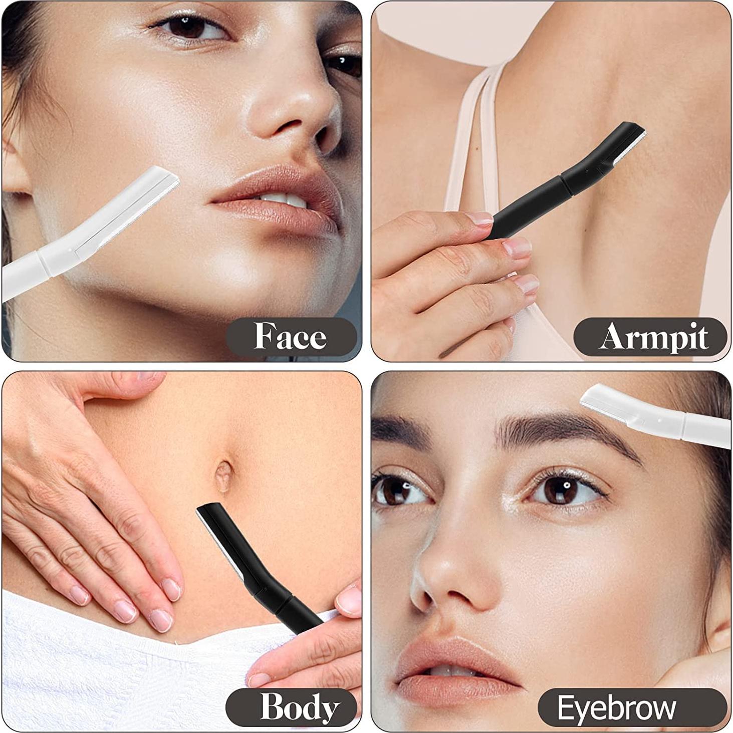 Rasuradora de Cejas Sunuly - 8 Piezas para Exfoliación Facial