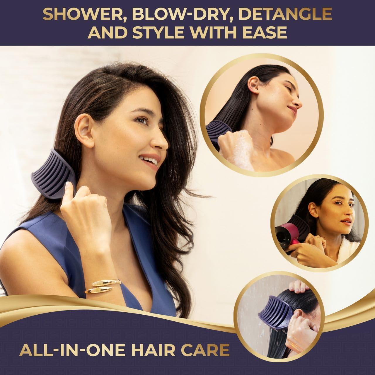 Cepillo Desenredante Ventilado Beauxsoi para Cabello Húmedo y Seco