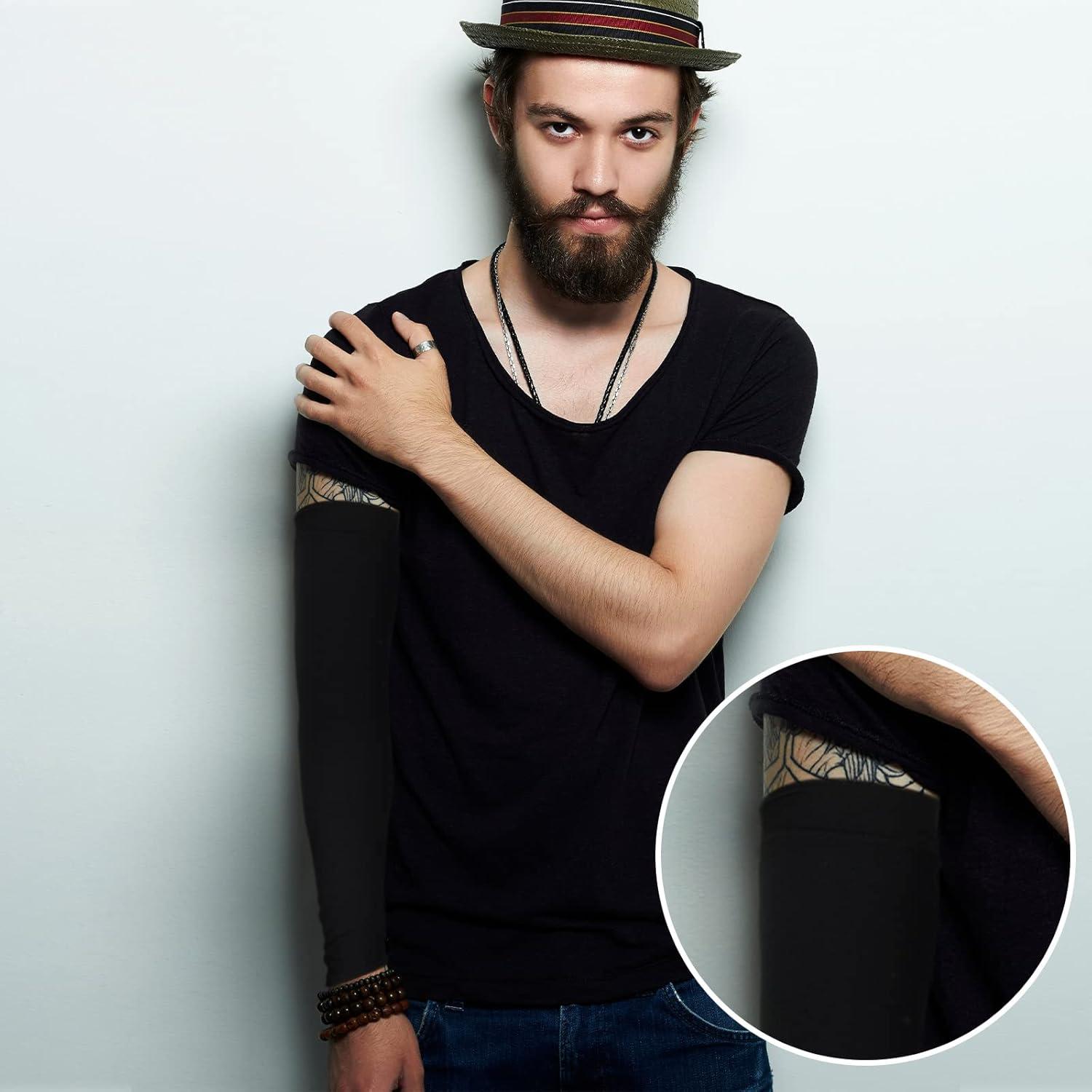 Mangas de Compresión Vicenpal para Cubrir Tatuajes - 2 Pares