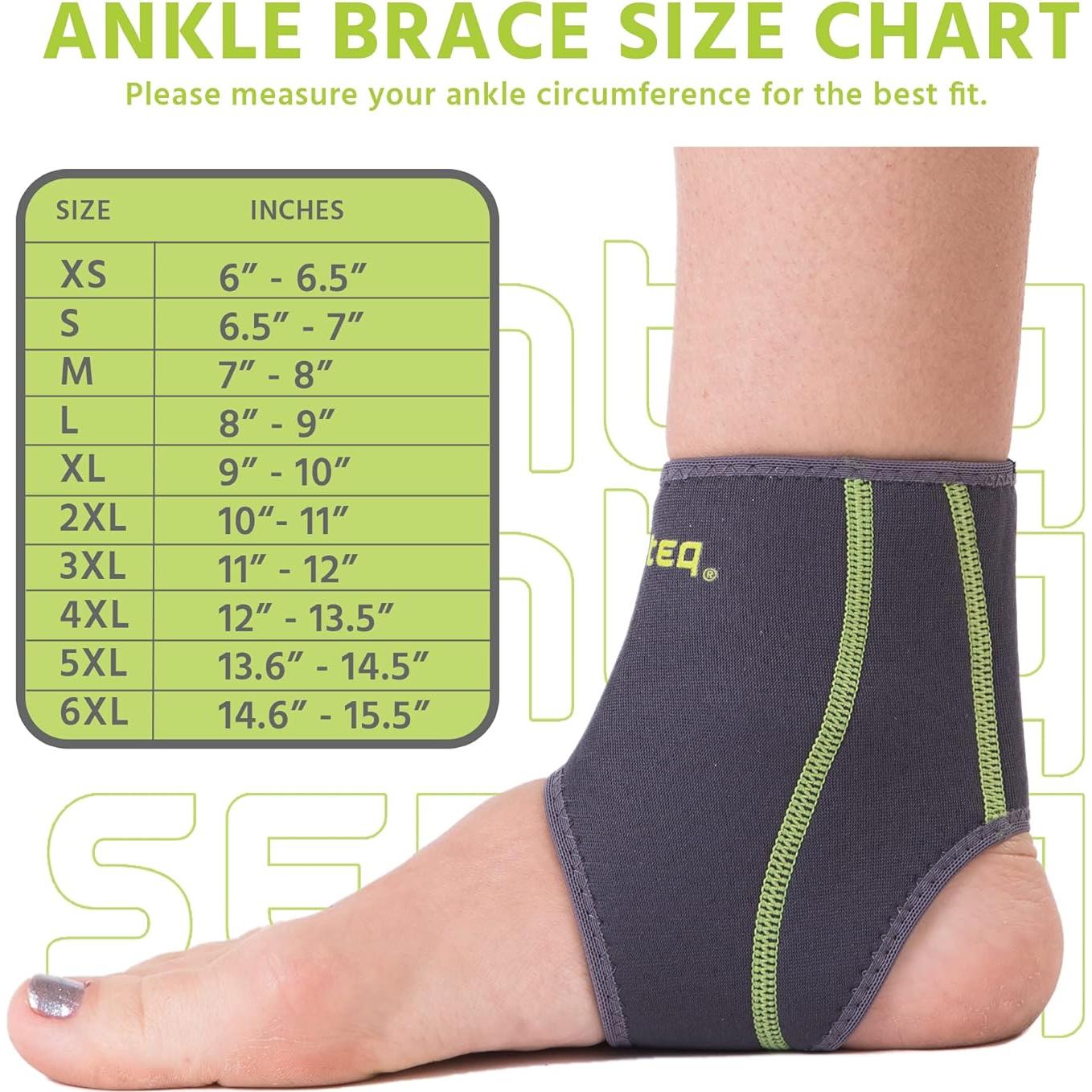 Faja para Tobillo SENTEQ X-Large Neopreno Transpirable