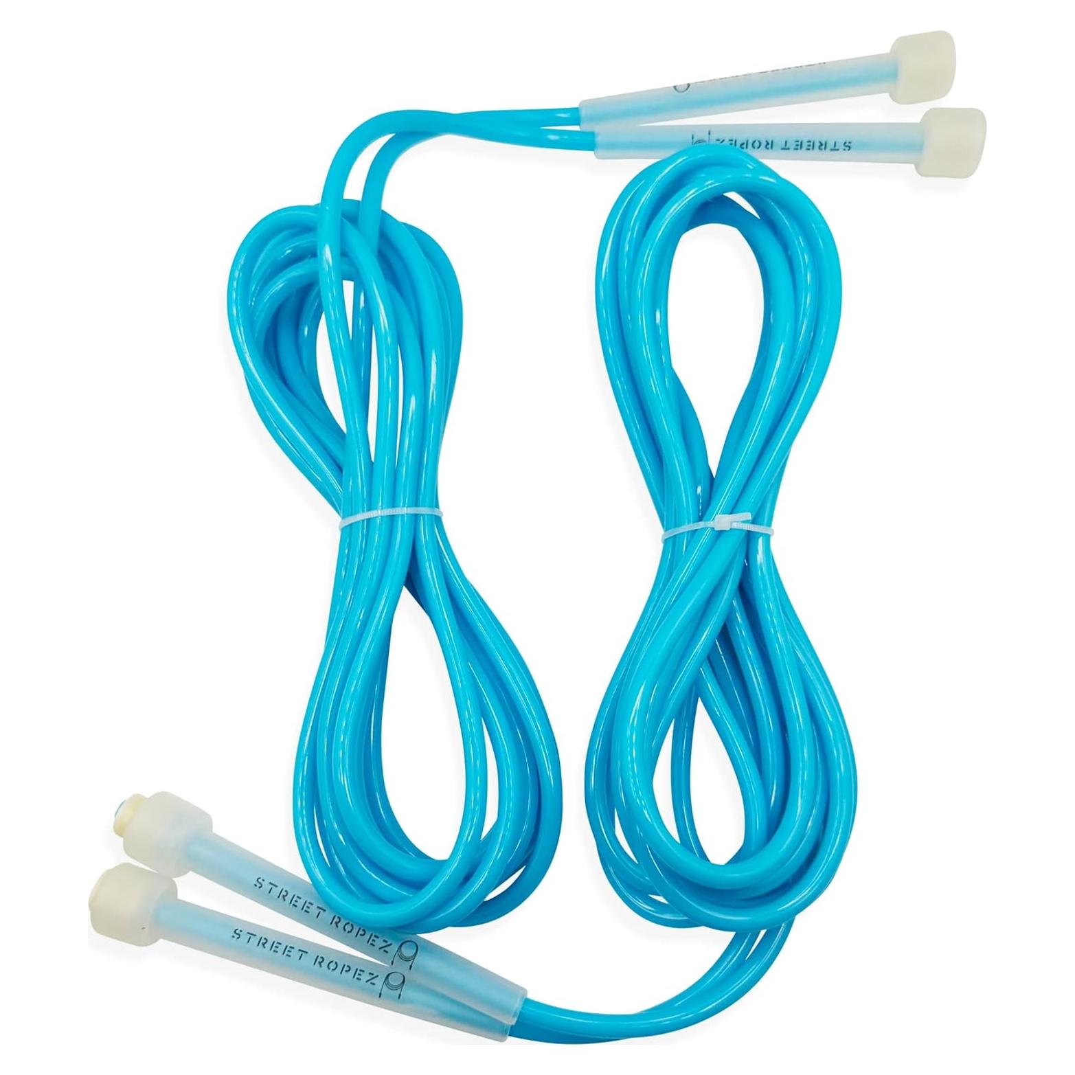 Cuerdas de Salto Doble Dutch Street Ropez 4.27m Azul Juego de 2