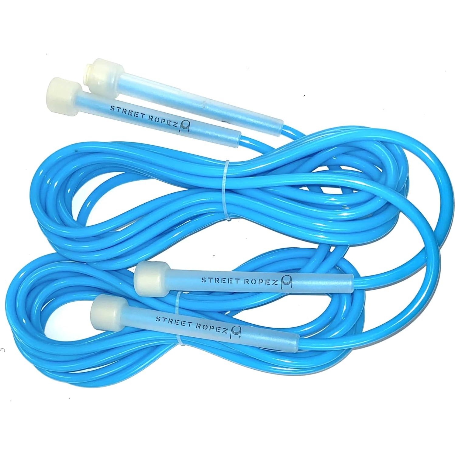 Cuerdas de Salto Doble Dutch Street Ropez 4.27m Azul Juego de 2