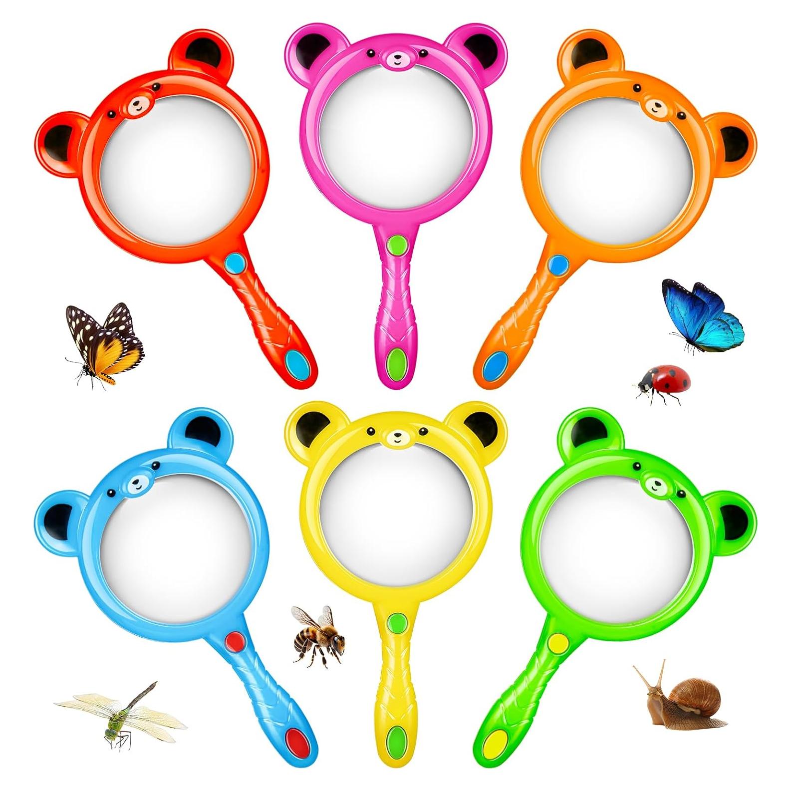 6 Lupas Coloridas para Niños TORINALITAL - 13.97 cm