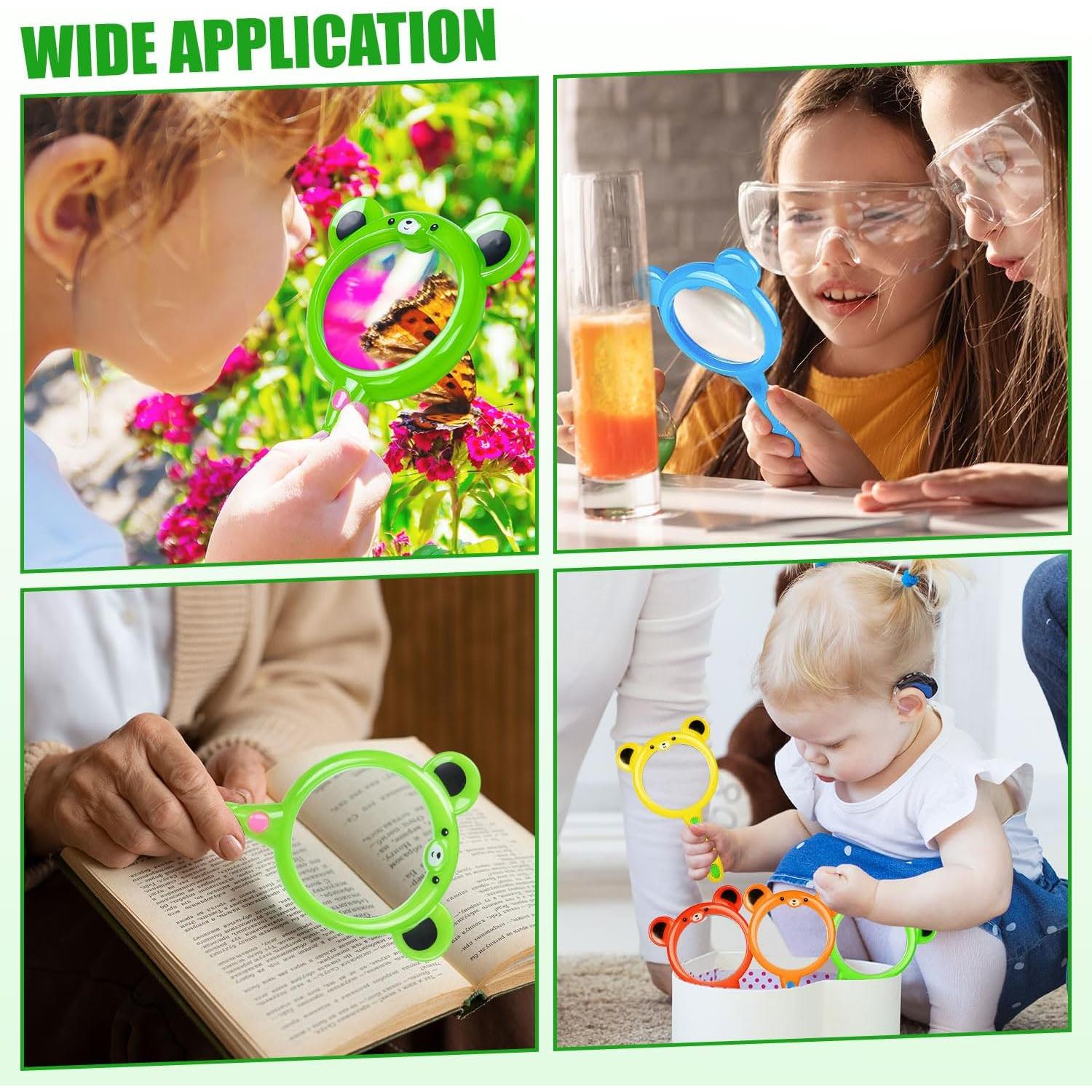 6 Lupas Coloridas para Niños TORINALITAL - 13.97 cm