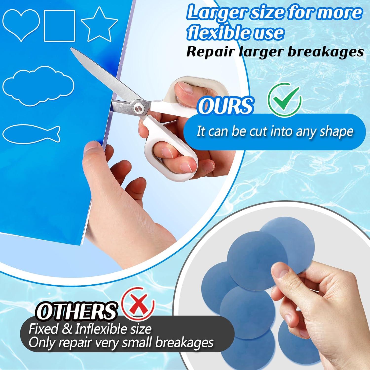 Parche de PVC autoadhesivo Aulock 1.22 x 0.86 m para piscina