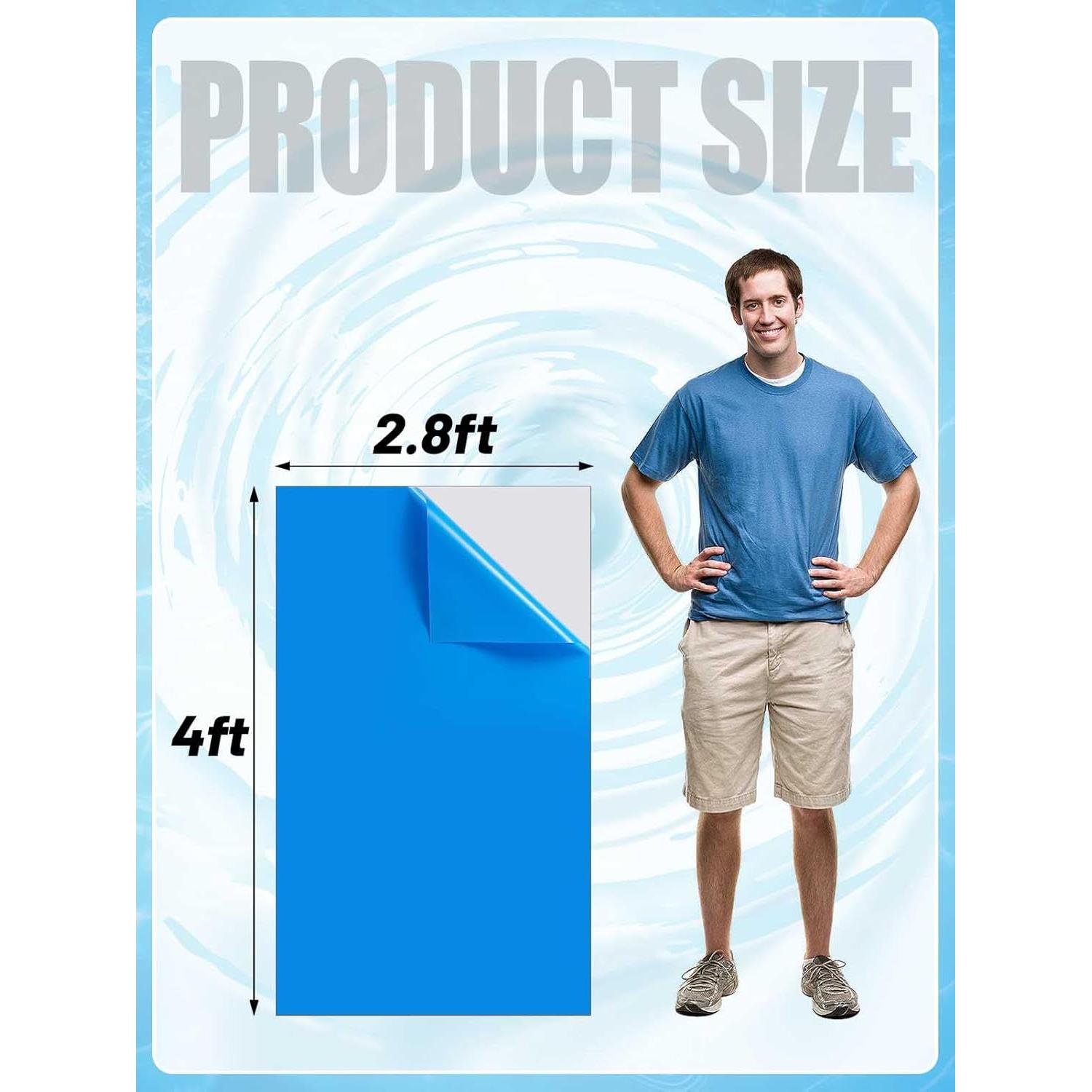 Parche de PVC autoadhesivo Aulock 1.22 x 0.86 m para piscina