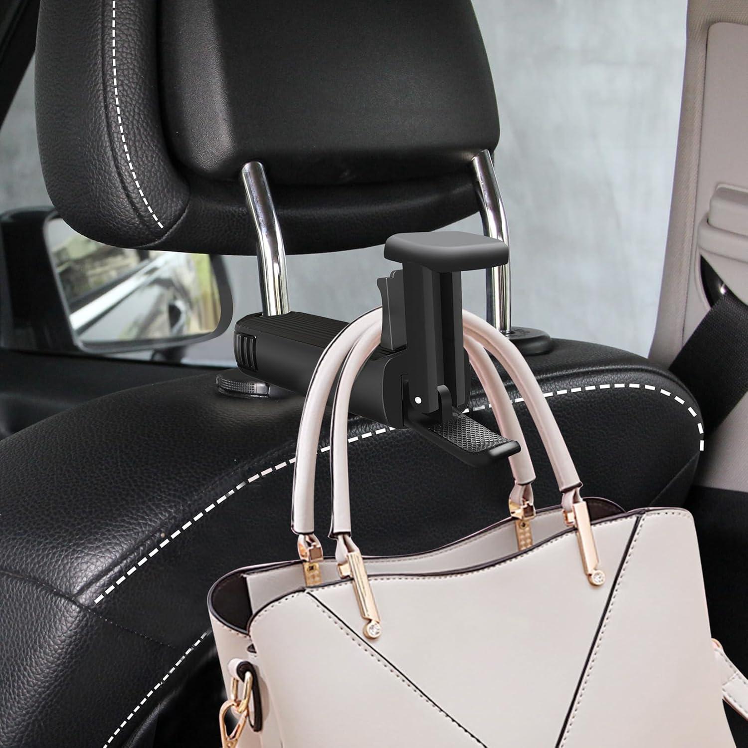 Gancho Organizador para Auto MOYONTE - Soporte Teléfono 360°