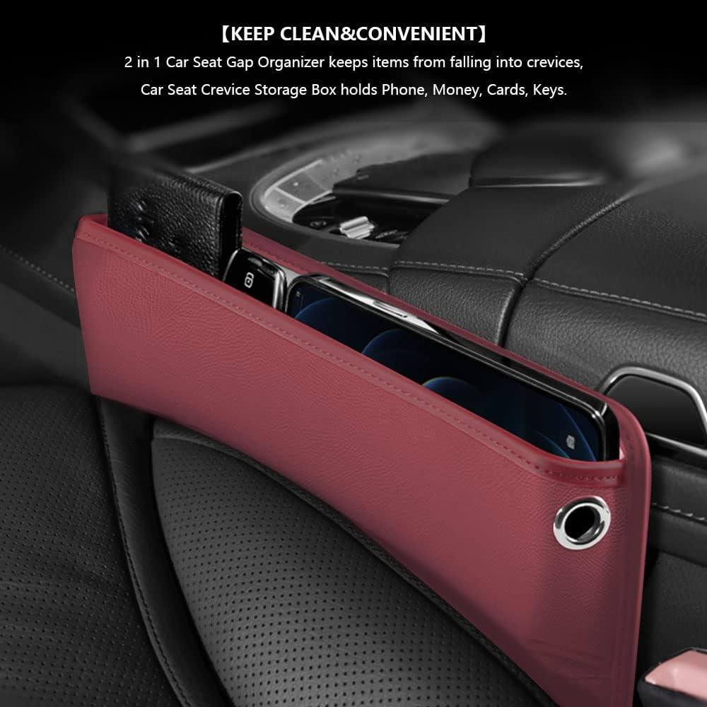 Organizador de Asiento de Coche LEIWOOR Rojo 30x20.1 cm