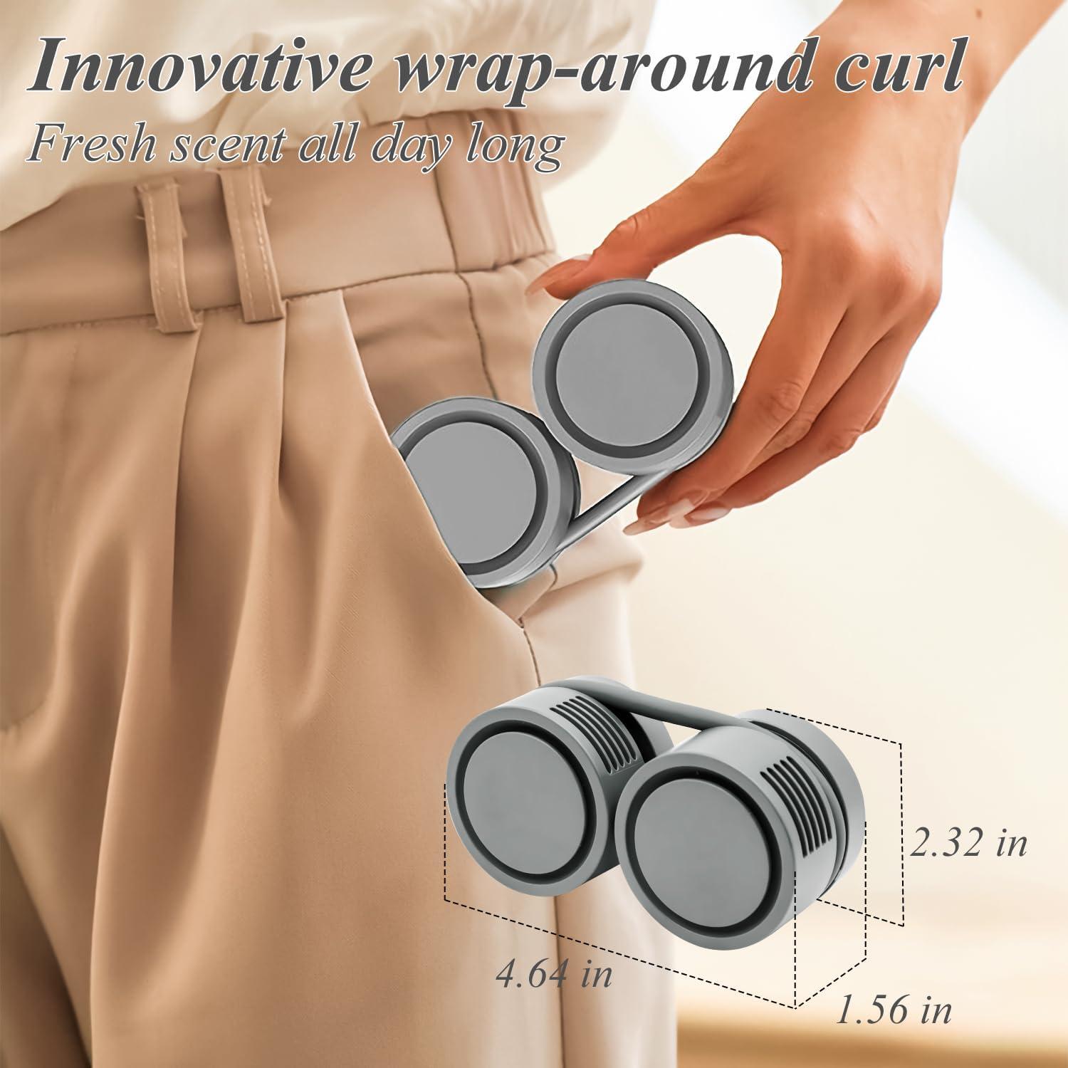 Ventilador de Cuello Plegable Genérico A1 USB 3 Velocidades Gris