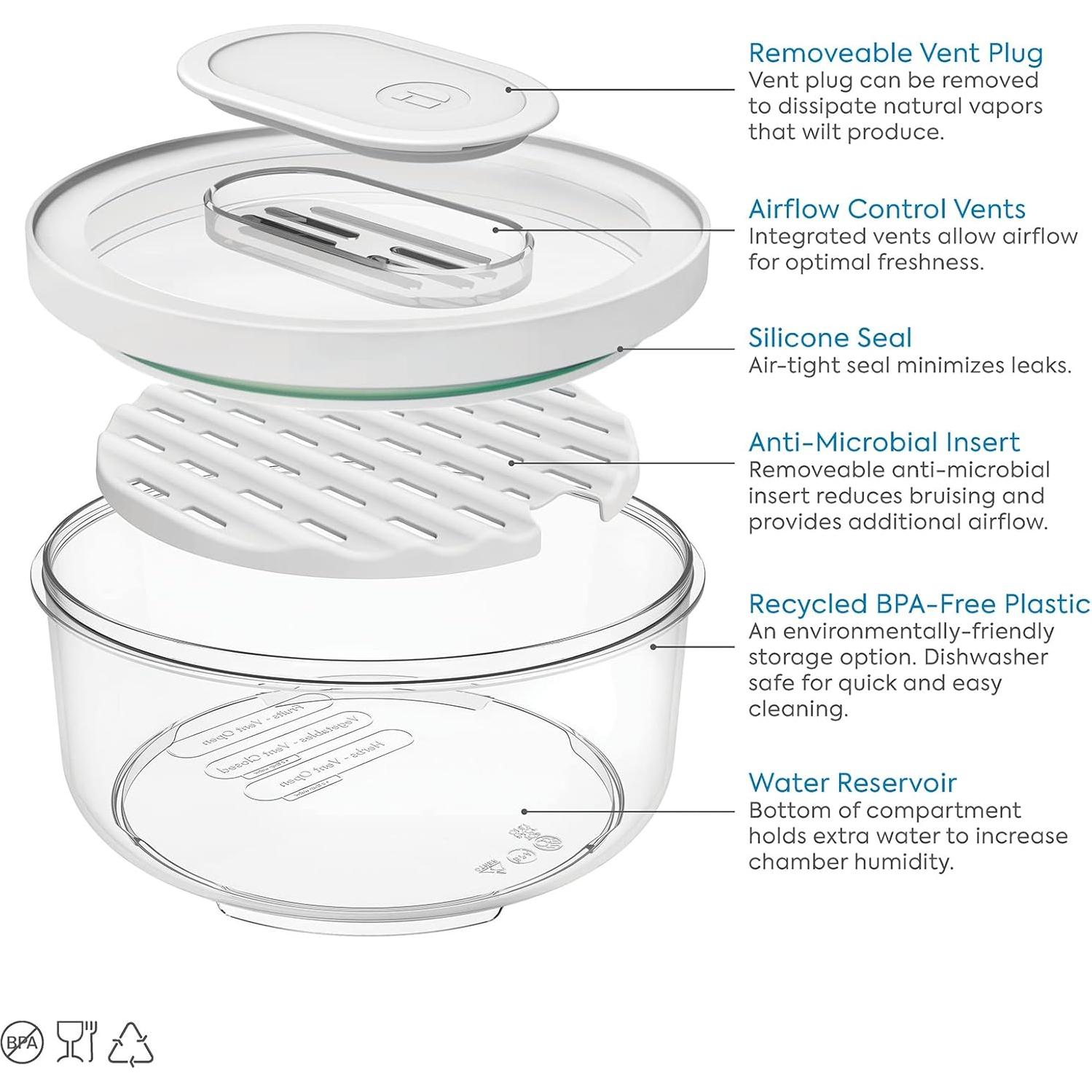 Tazón Pequeño Ecológico iDesign IDFRESH 1.65L Redondo